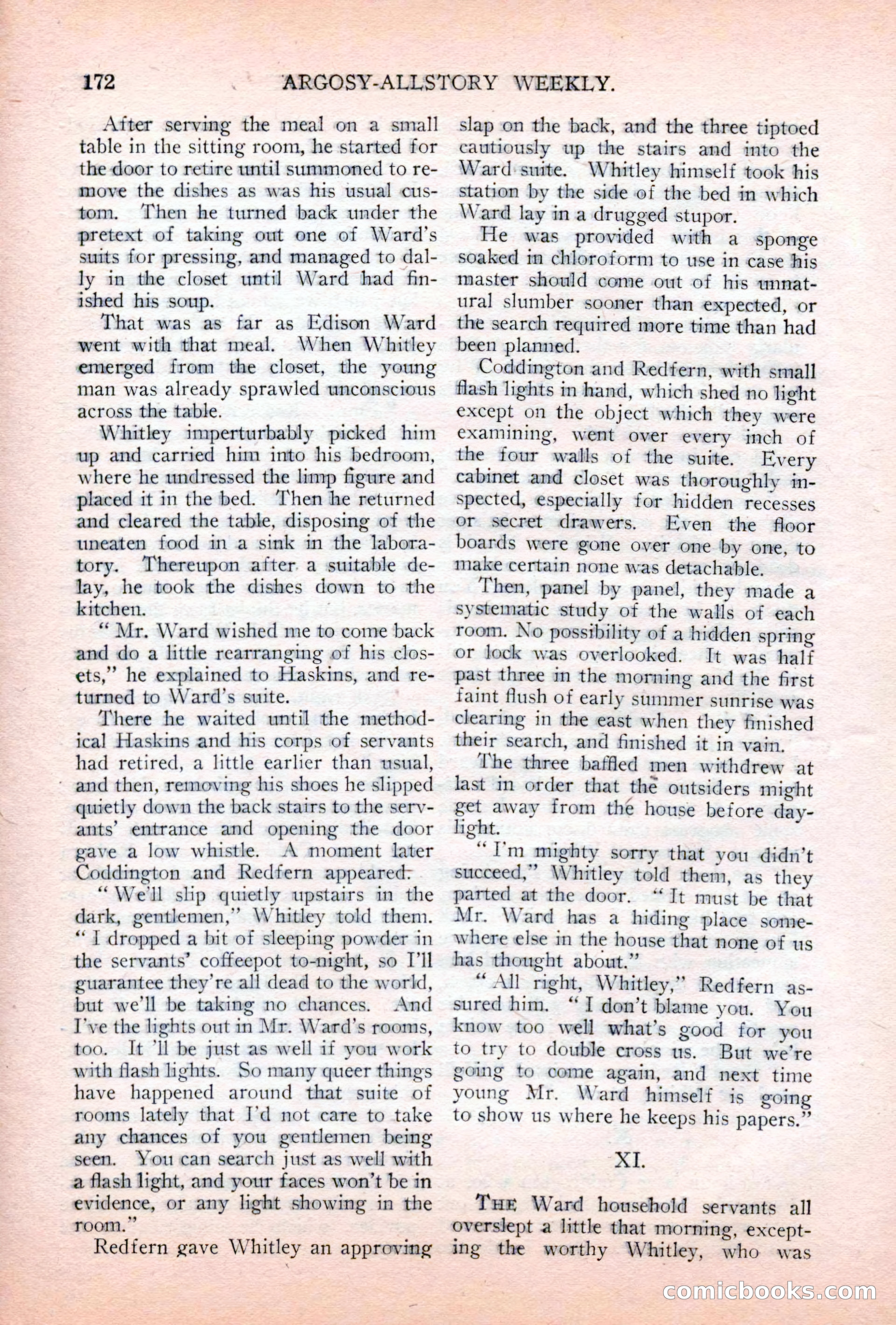 Argosy All-Story Weekly, July 7, 1928 — page 32 of 150