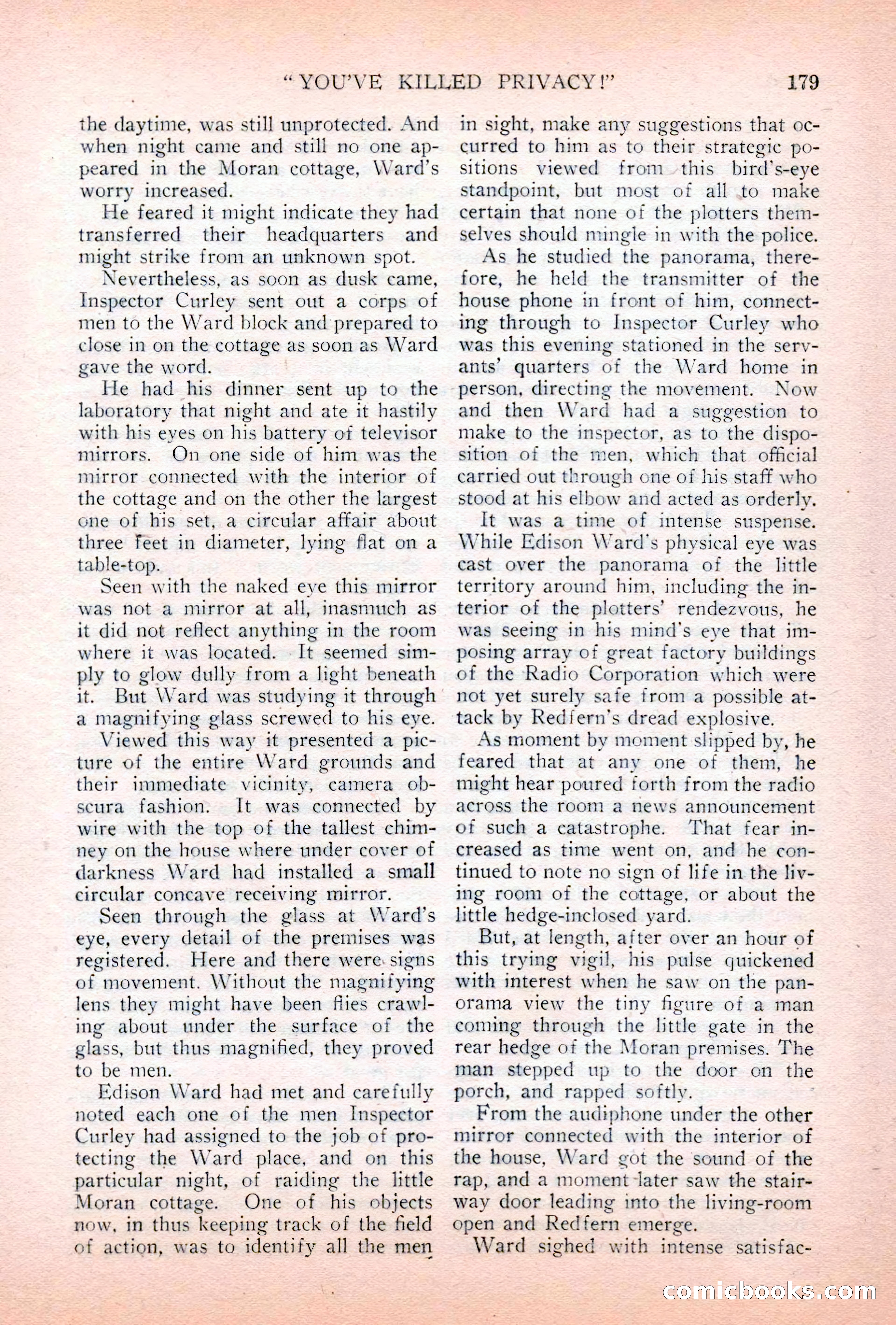 Argosy All-Story Weekly, July 7, 1928 — page 39 of 150