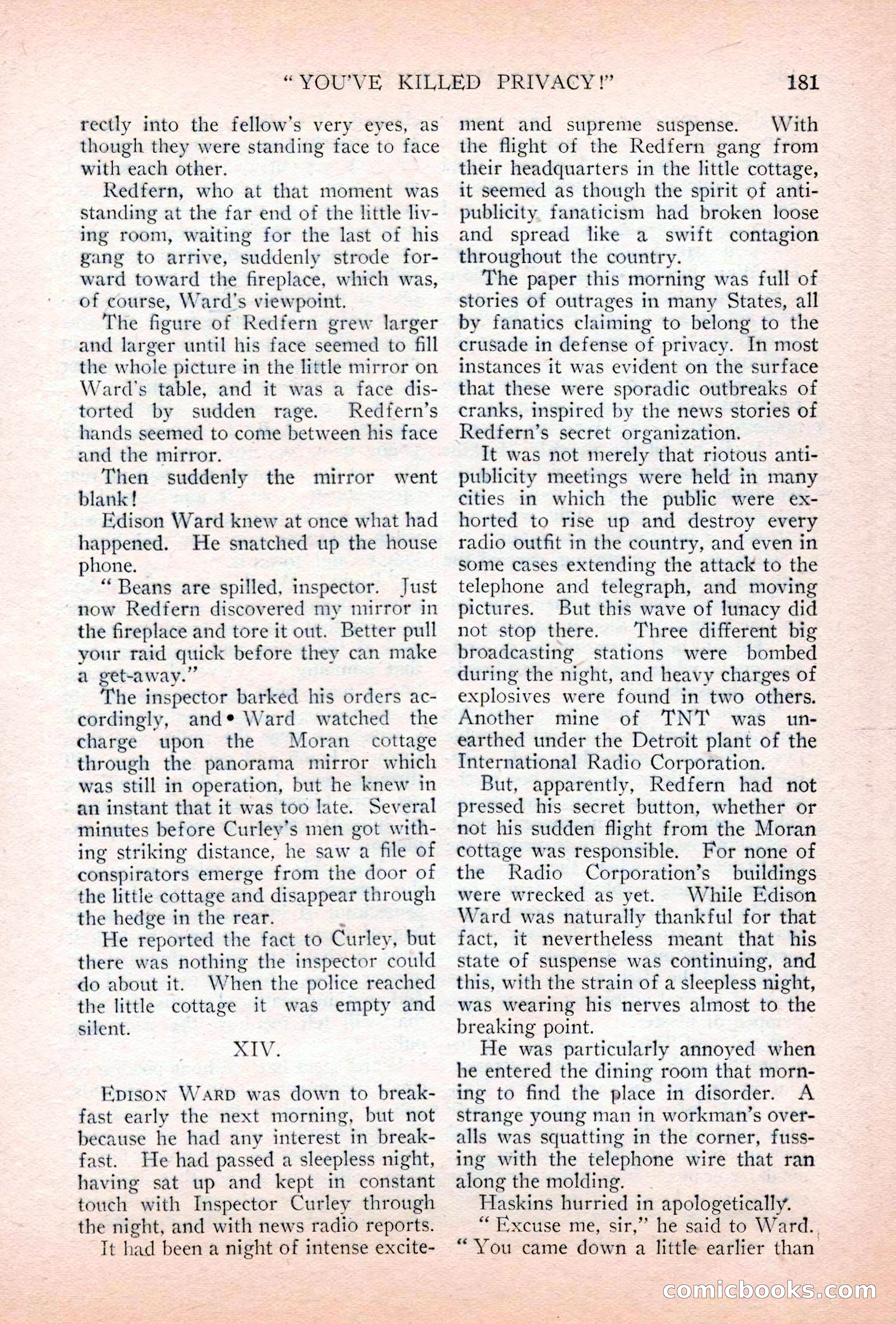 Argosy All-Story Weekly, July 7, 1928 — page 41 of 150