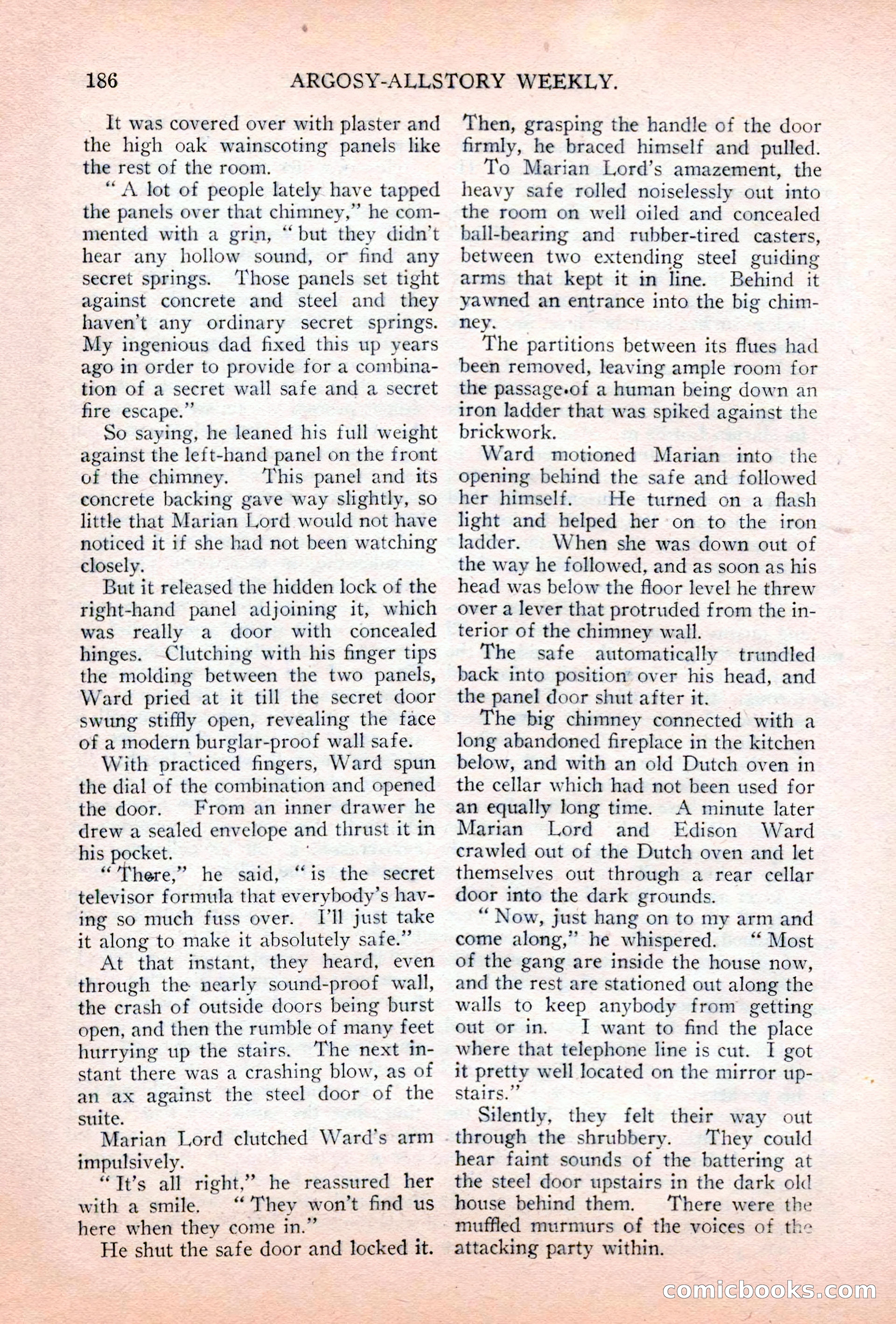 Argosy All-Story Weekly, July 7, 1928 — page 46 of 150