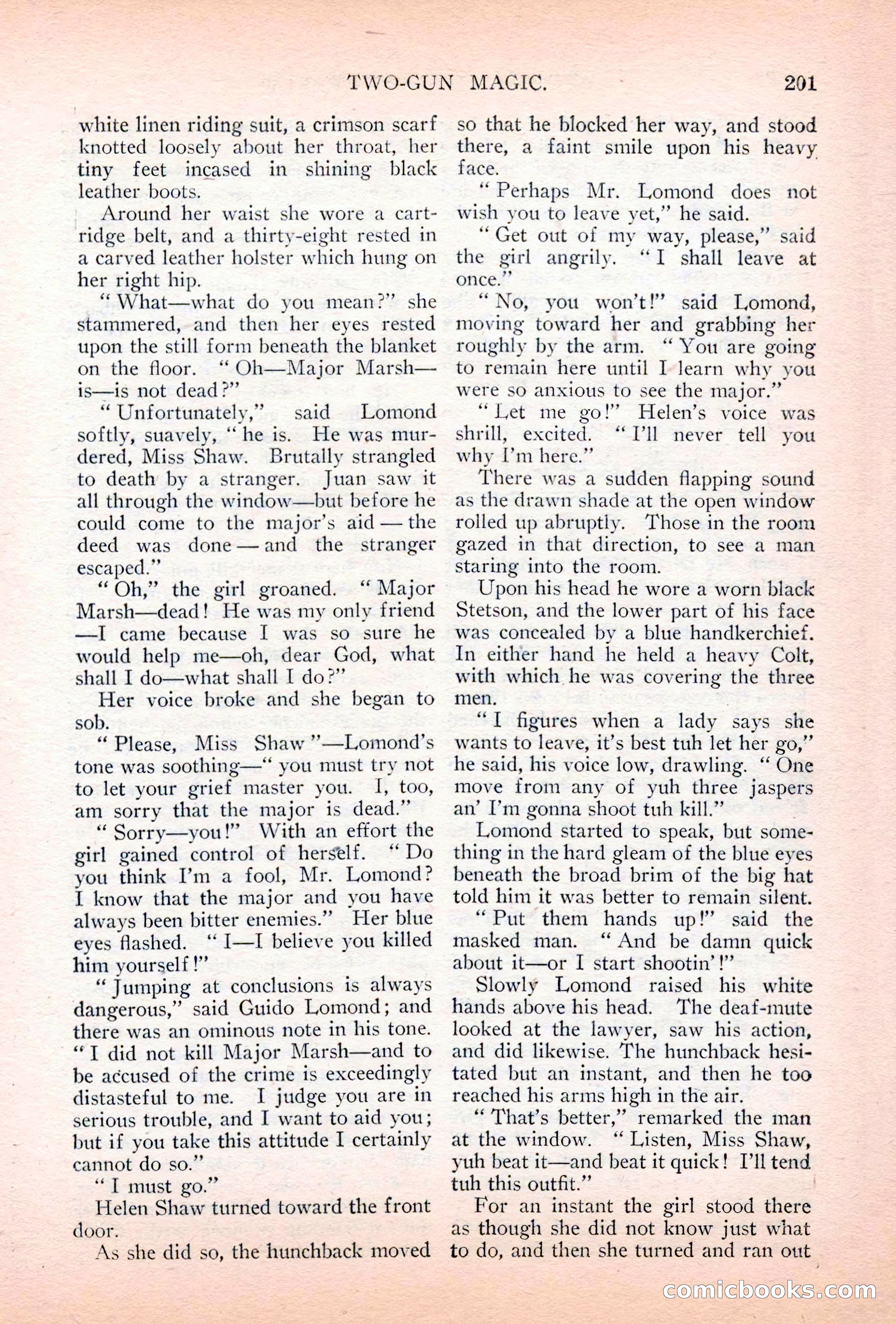 Argosy All-Story Weekly, July 7, 1928 — page 61 of 150
