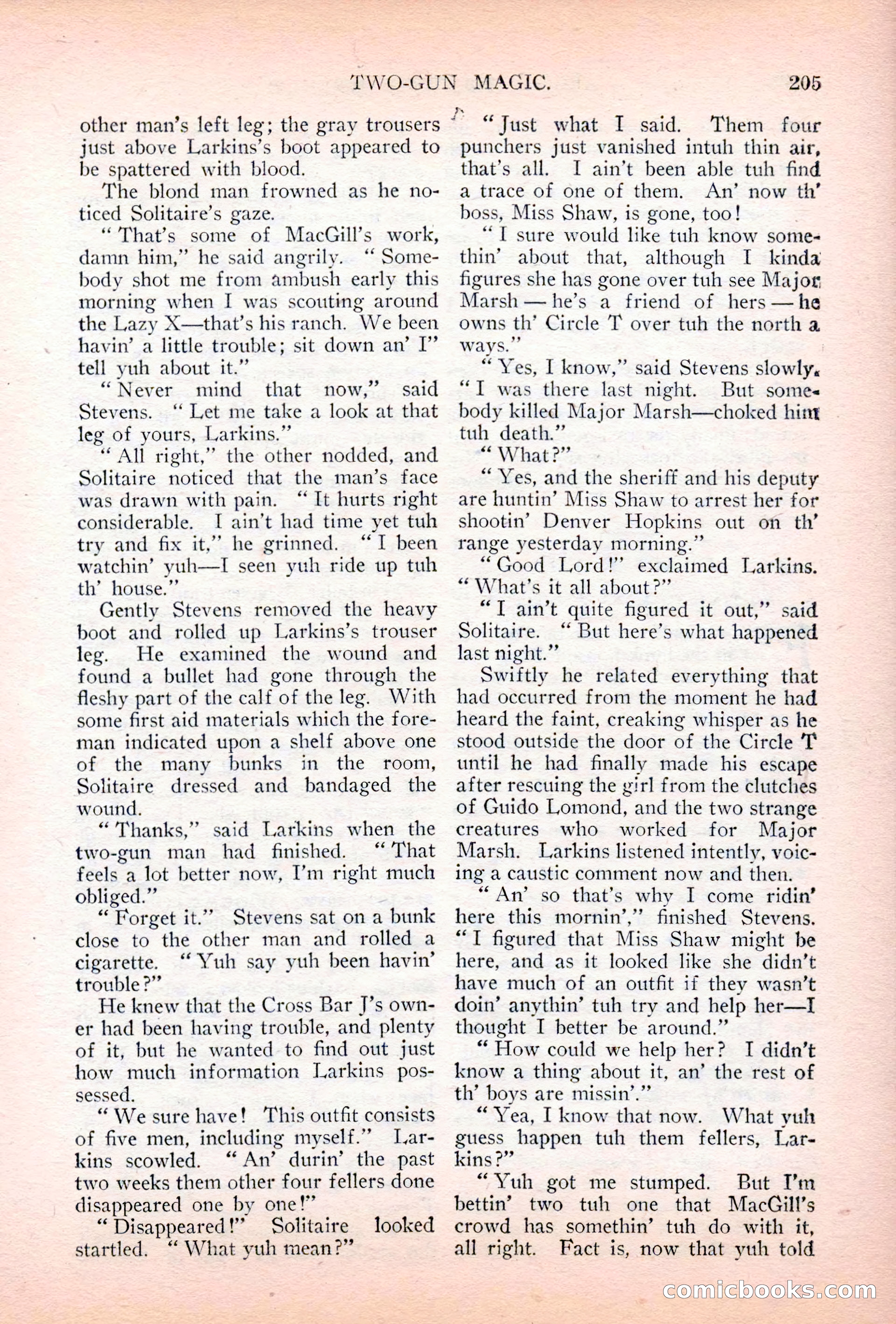 Argosy All-Story Weekly, July 7, 1928 — page 65 of 150