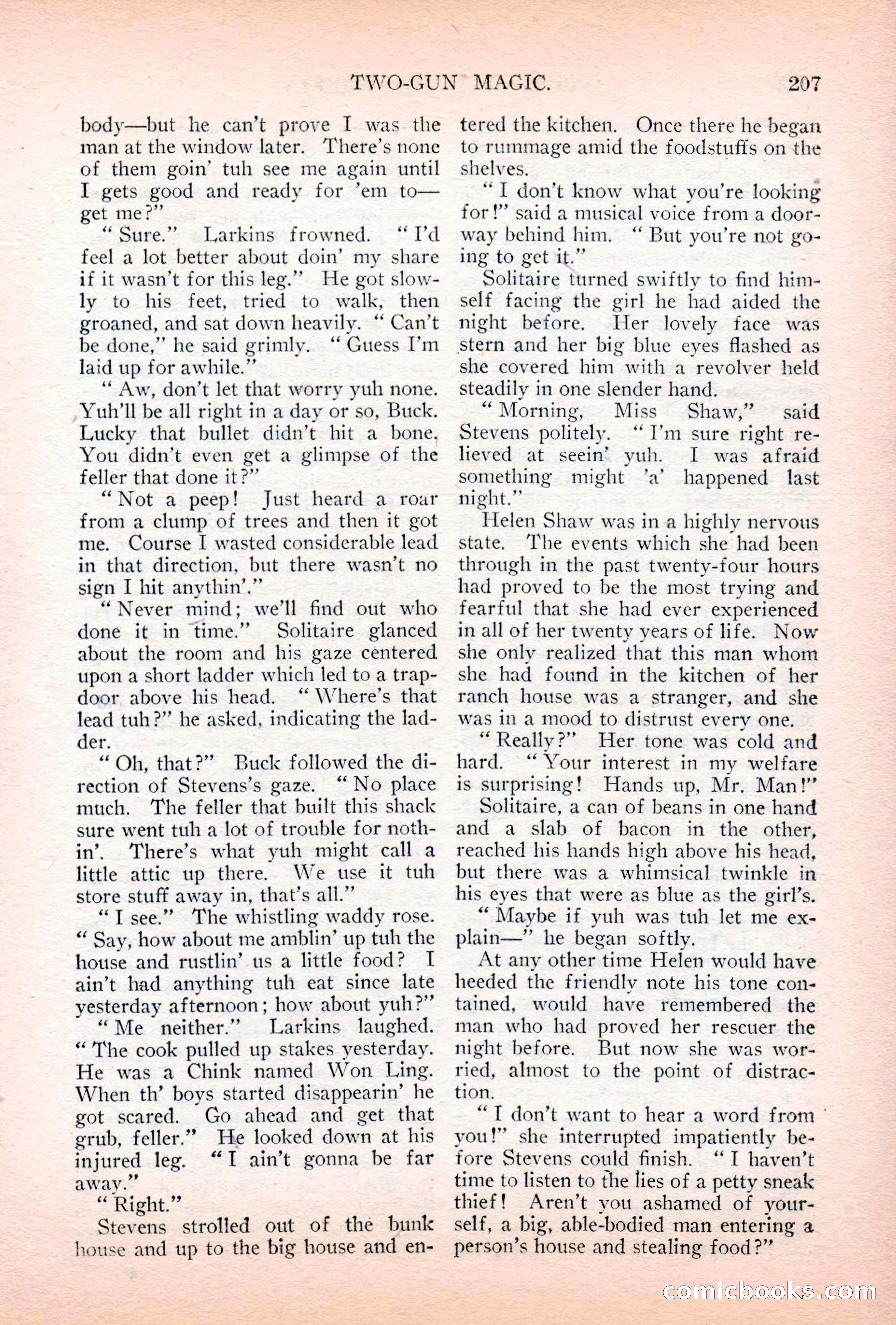 Argosy All-Story Weekly, July 7, 1928 — page 67 of 150