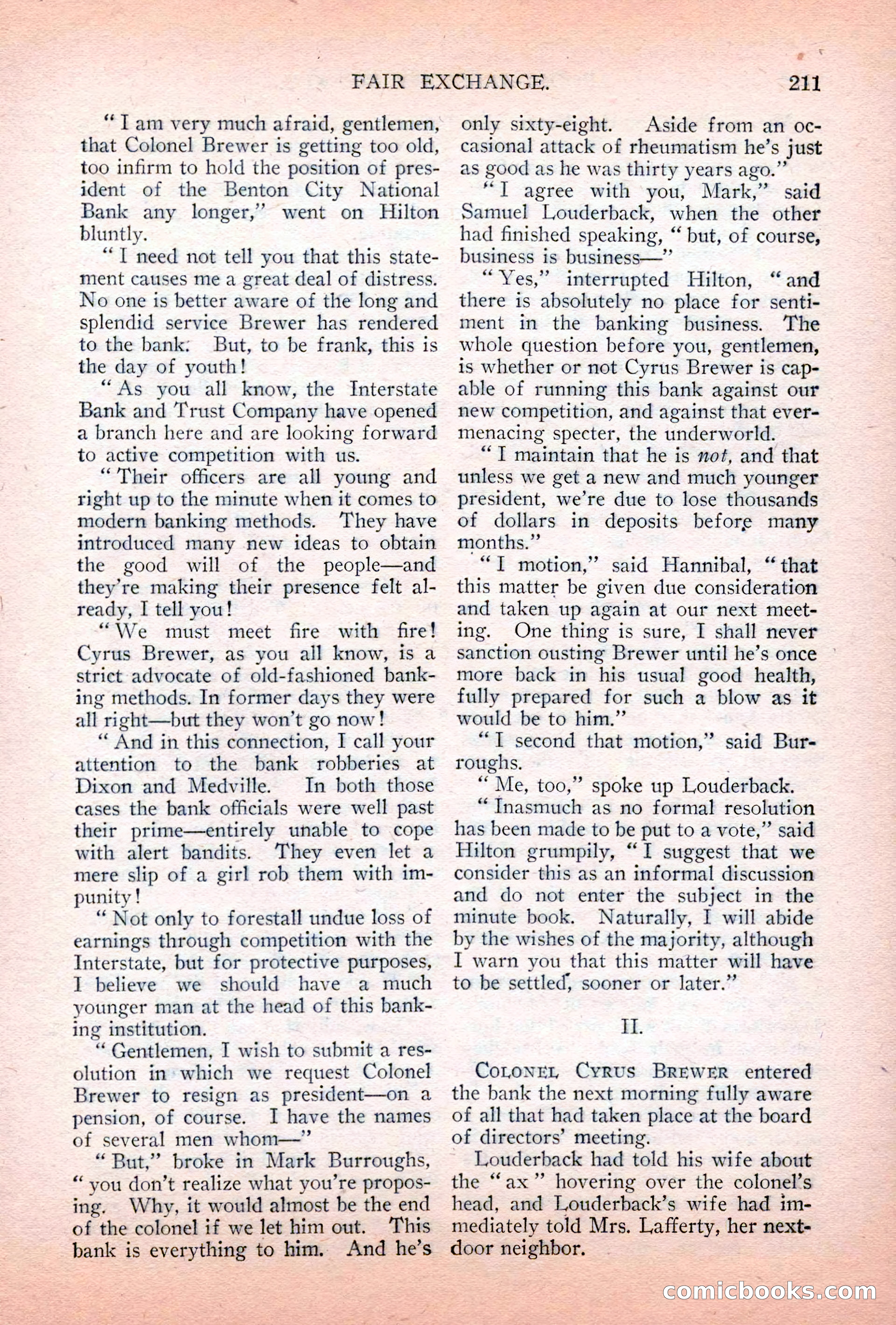 Argosy All-Story Weekly, July 7, 1928 — page 71 of 150