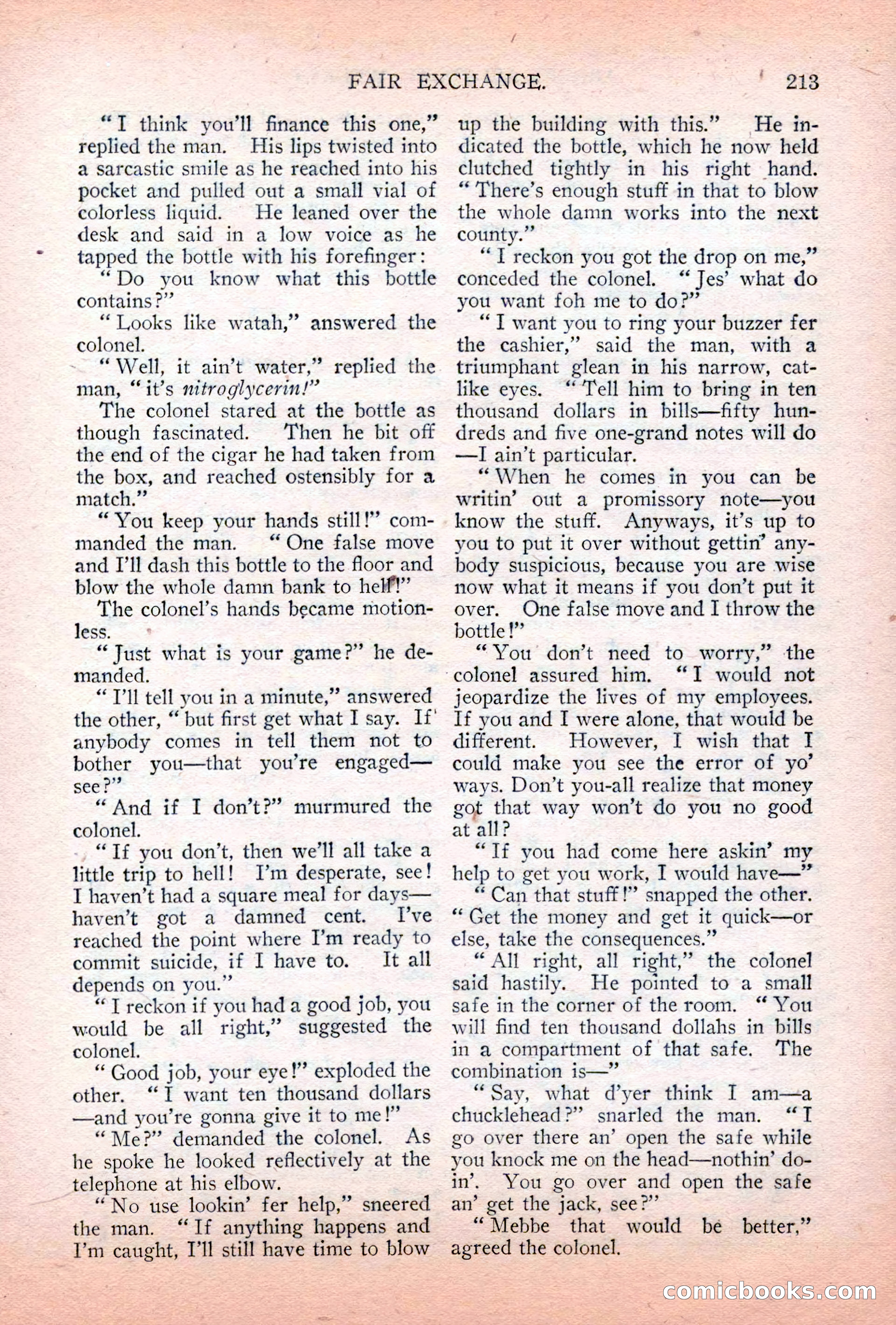 Argosy All-Story Weekly, July 7, 1928 — page 73 of 150