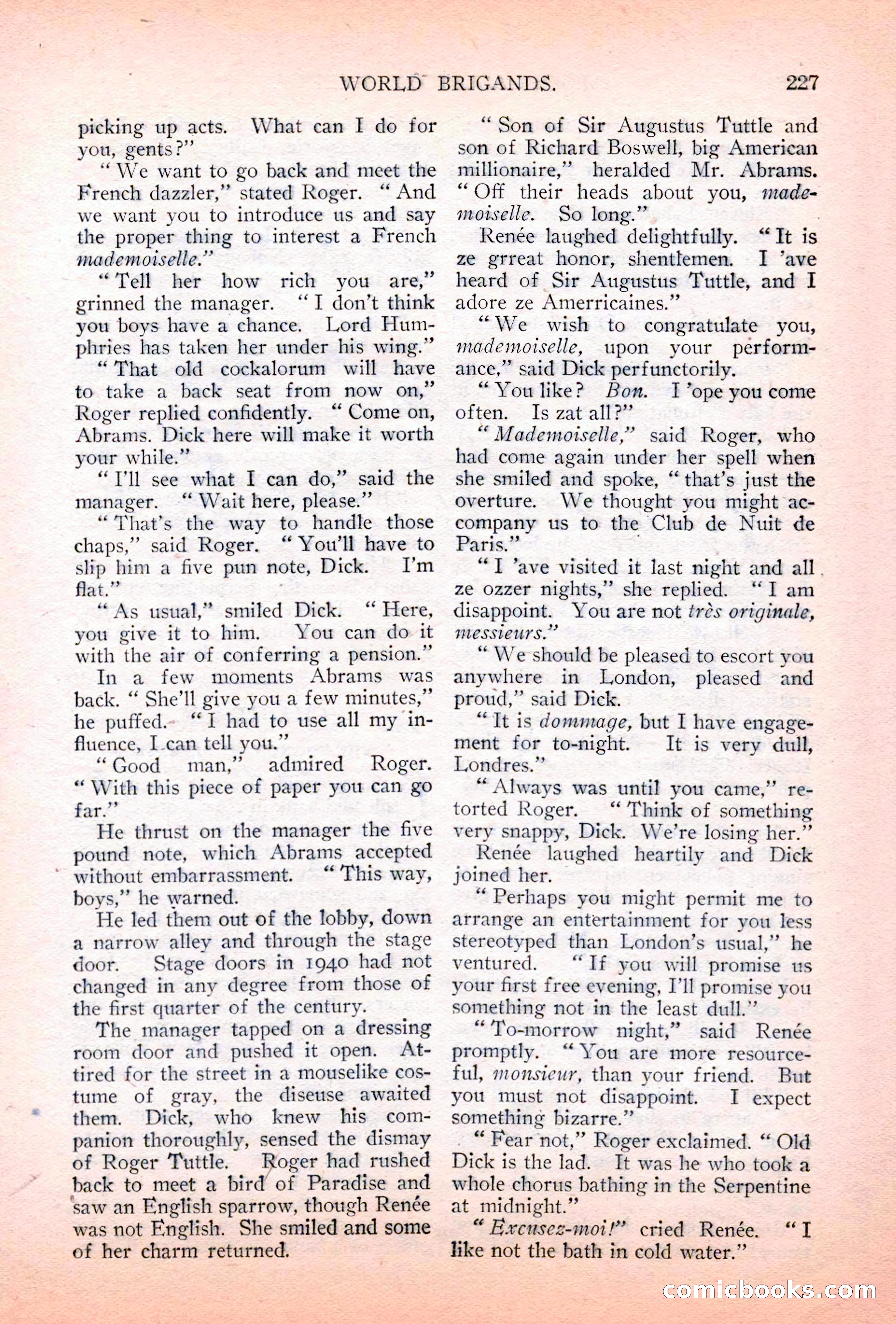 Argosy All-Story Weekly, July 7, 1928 — page 87 of 150