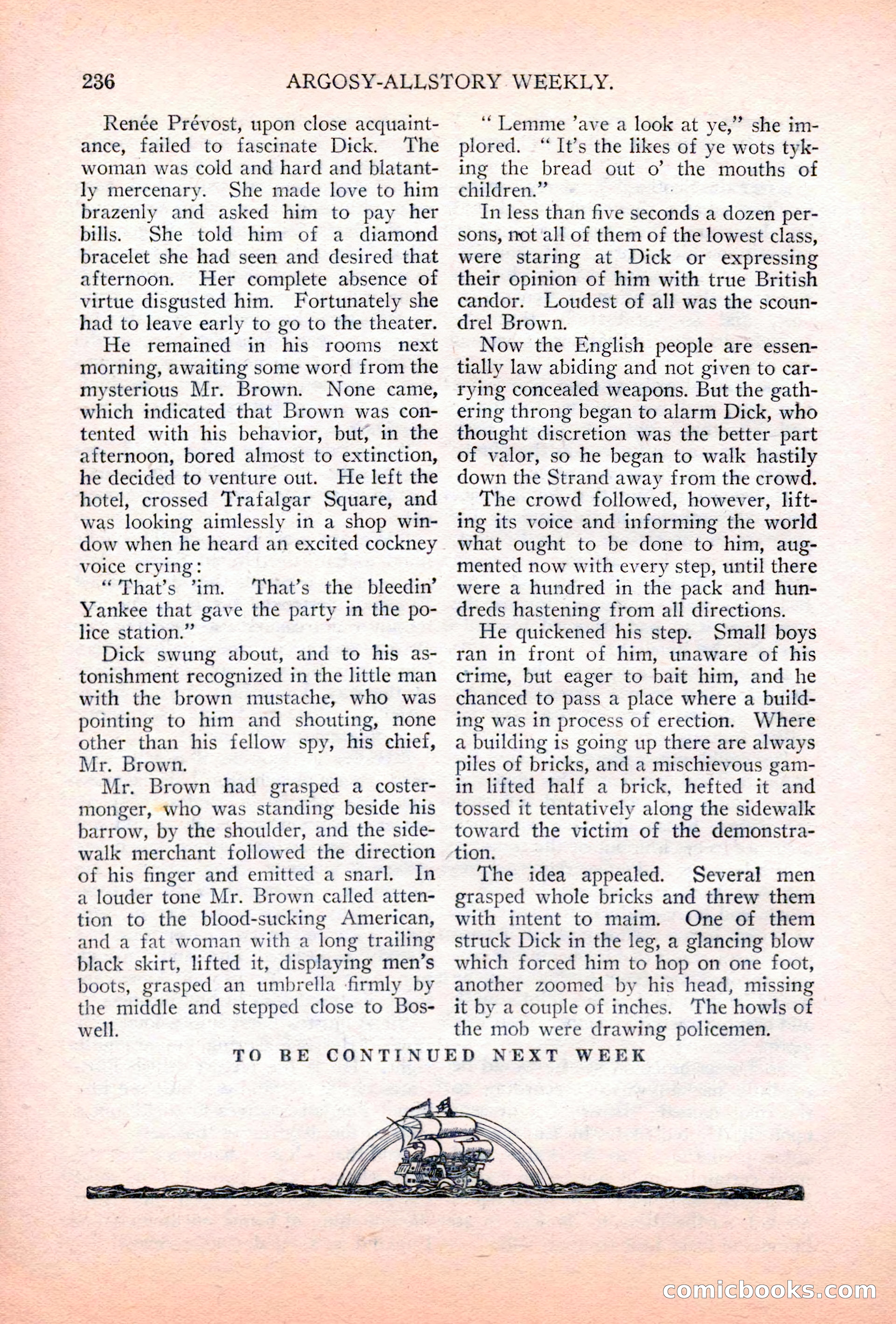 Argosy All-Story Weekly, July 7, 1928 — page 96 of 150