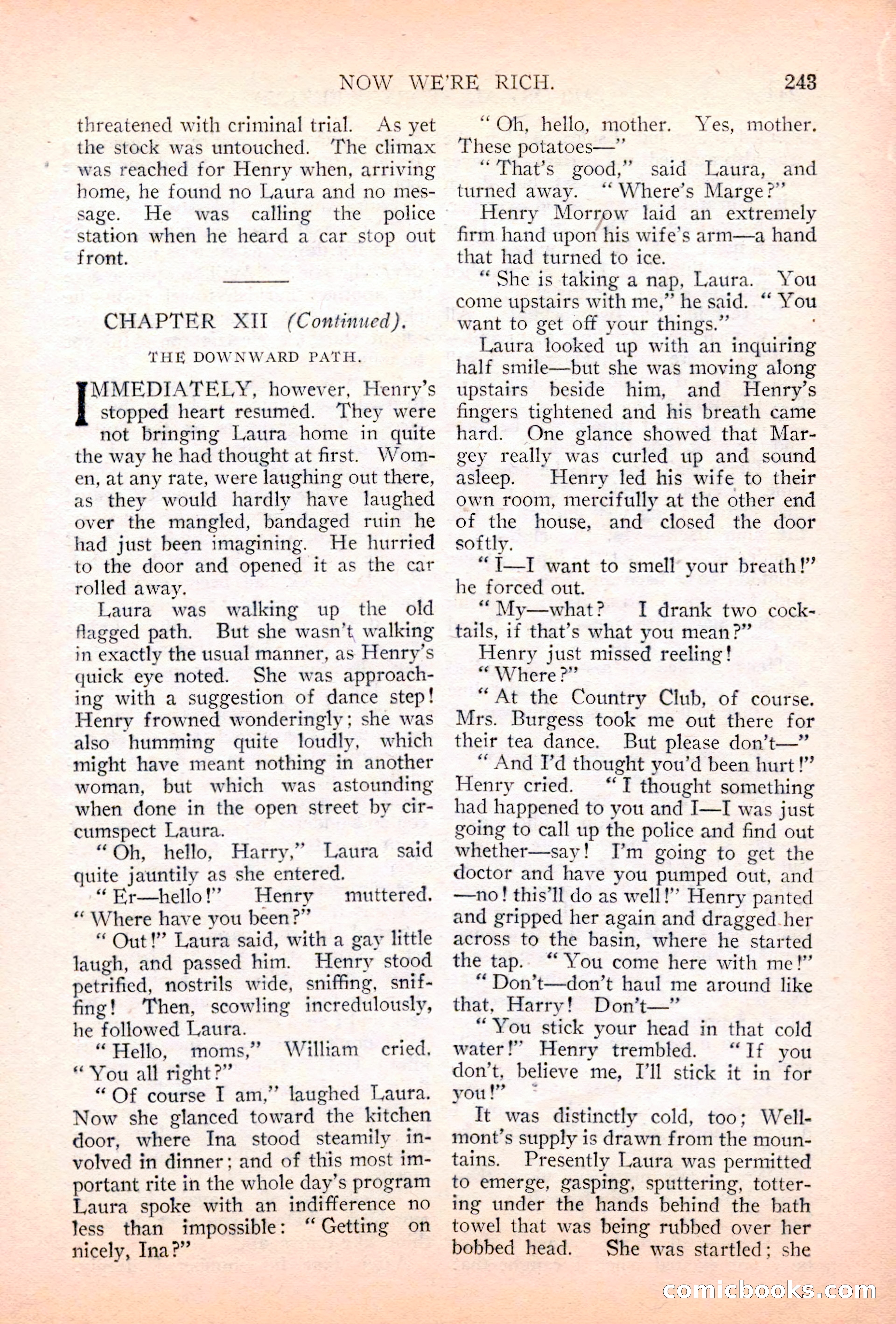 Argosy All-Story Weekly, July 7, 1928 — page 103 of 150
