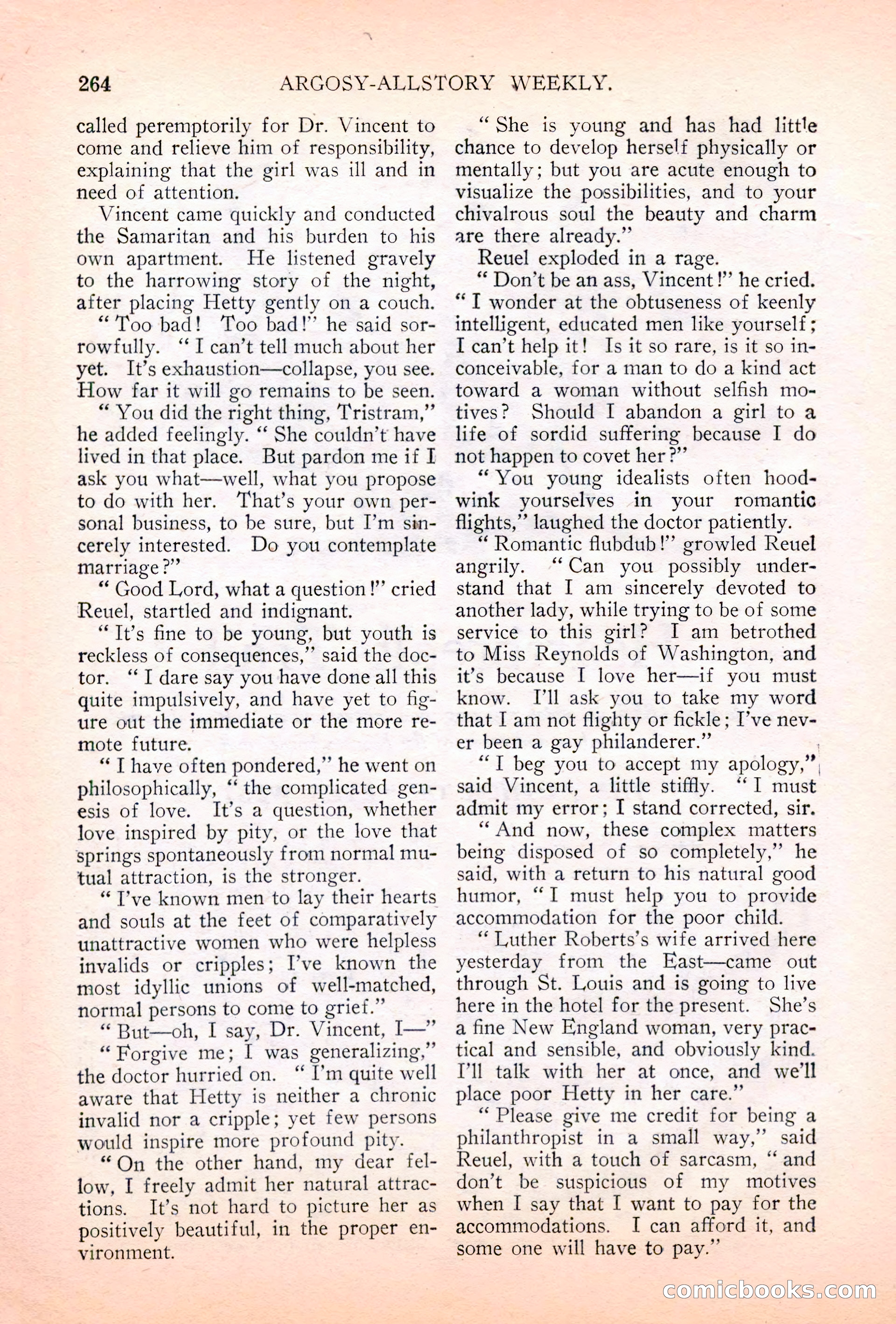 Argosy All-Story Weekly, July 7, 1928 — page 124 of 150
