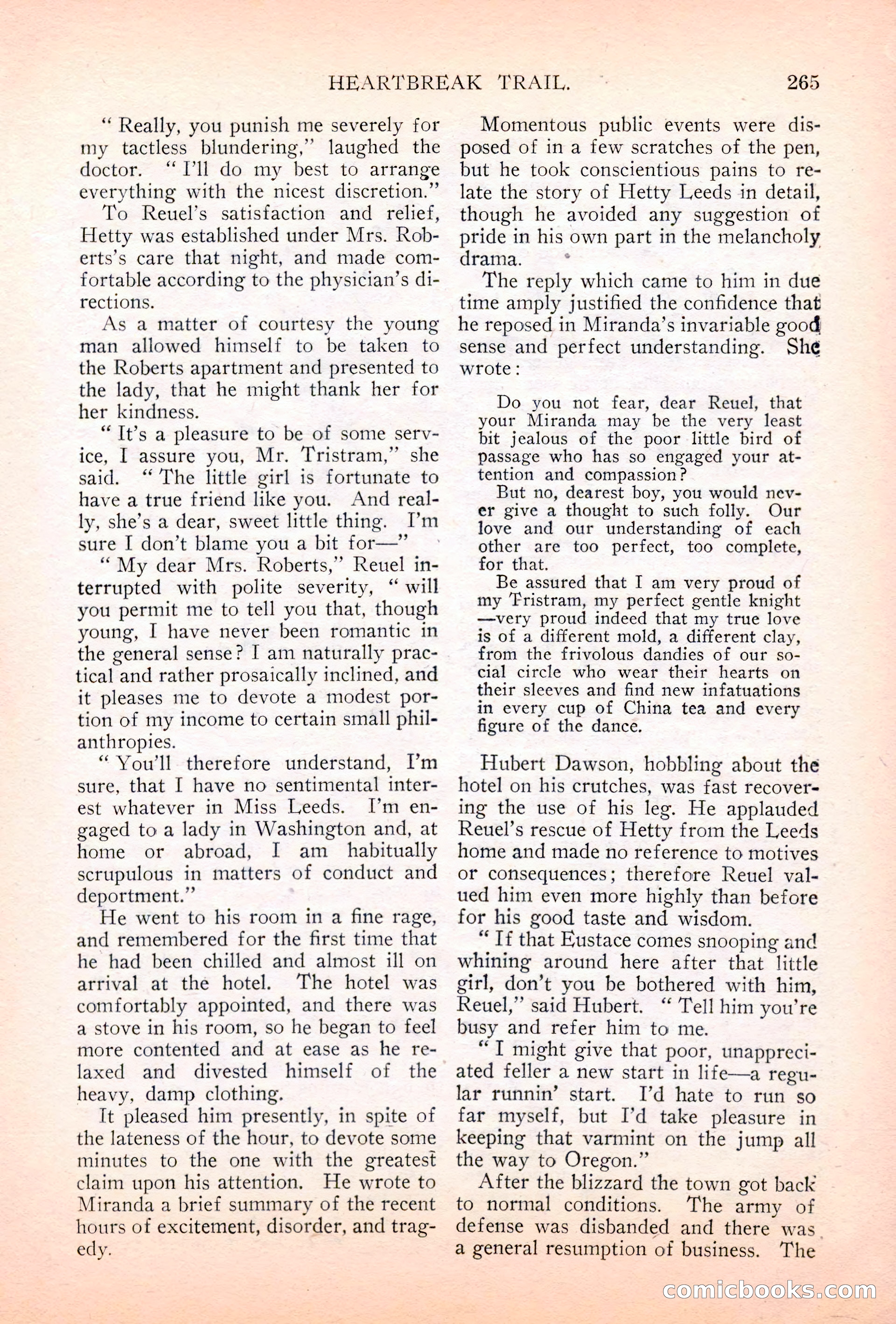 Argosy All-Story Weekly, July 7, 1928 — page 125 of 150