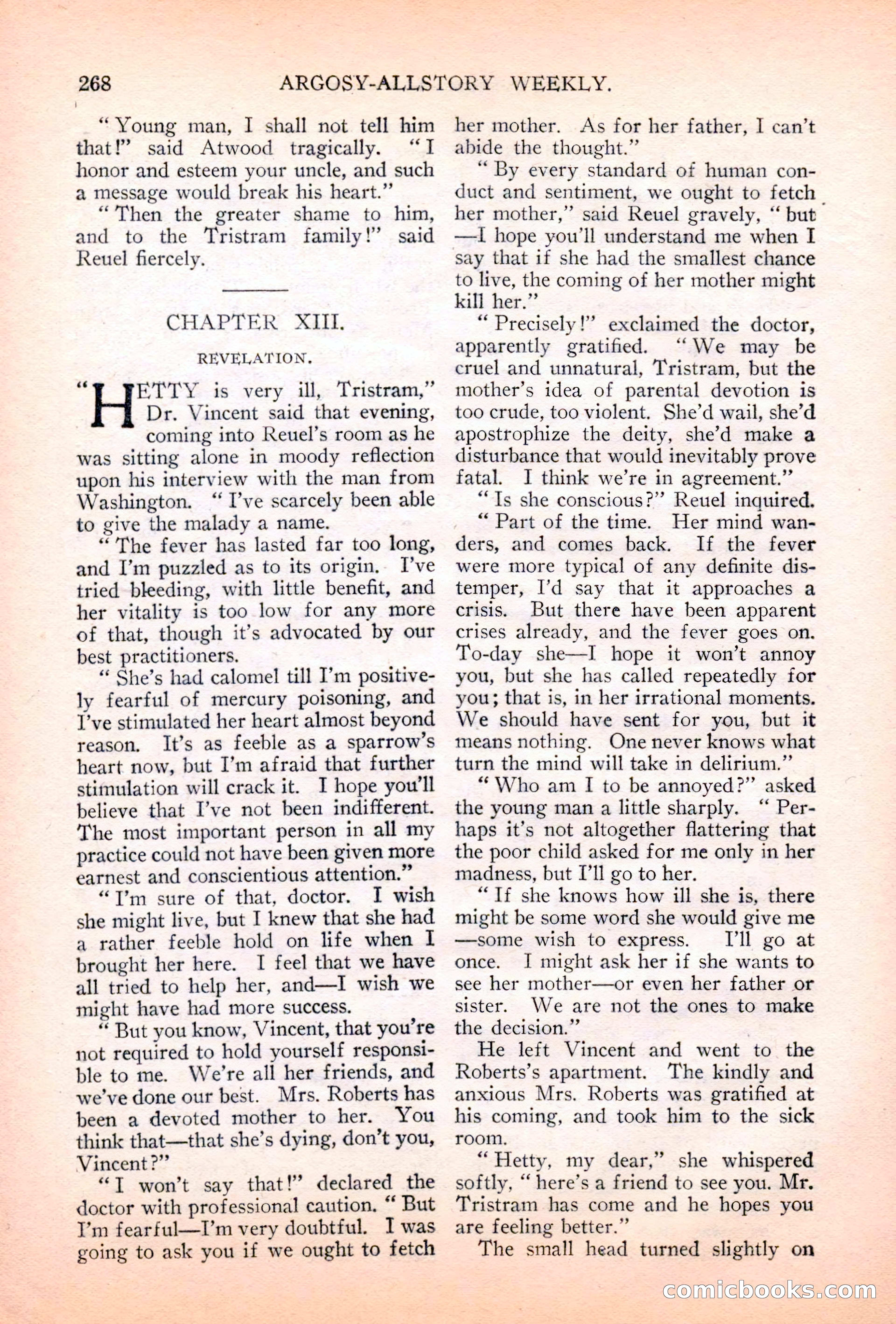 Argosy All-Story Weekly, July 7, 1928 — page 128 of 150