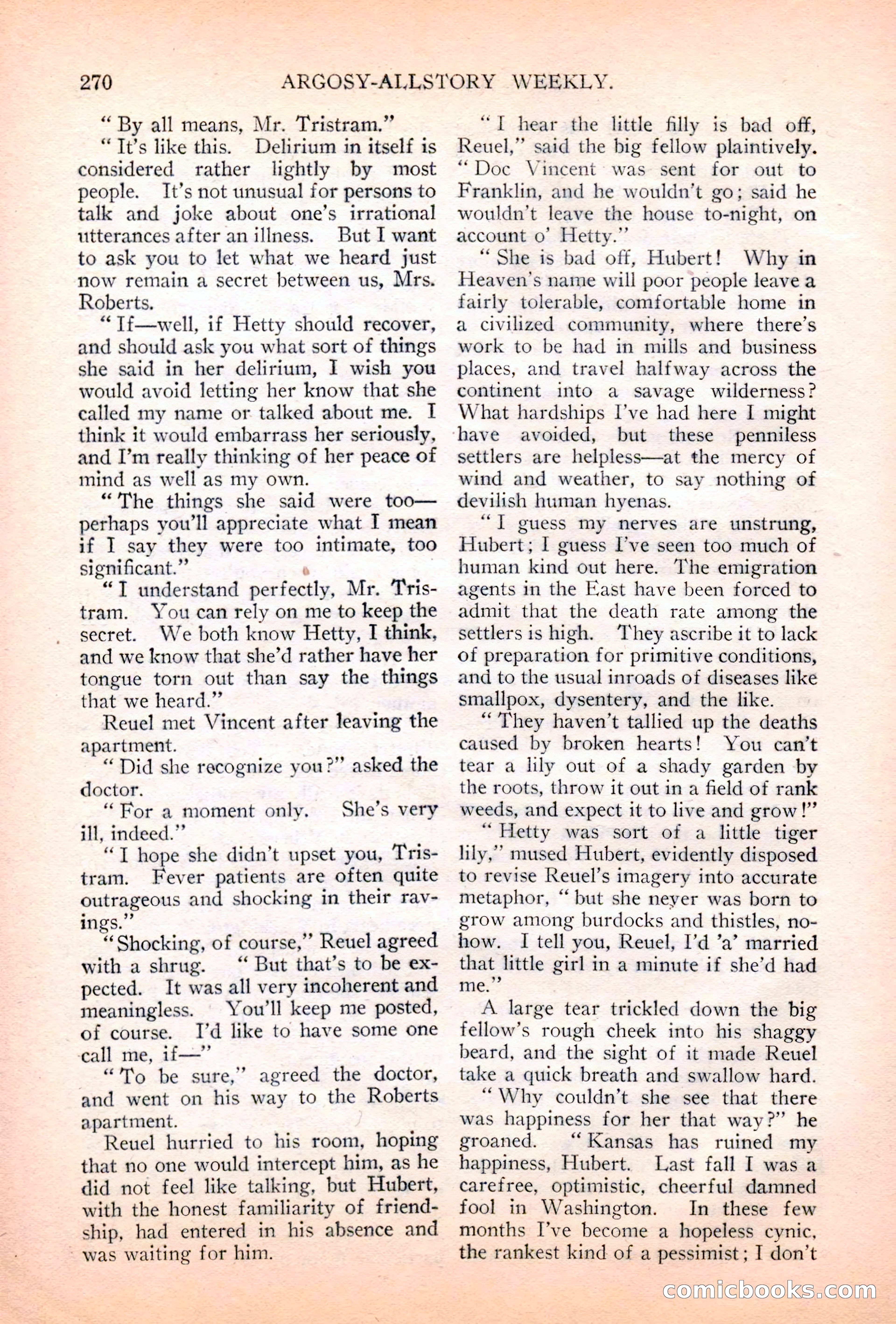 Argosy All-Story Weekly, July 7, 1928 — page 130 of 150
