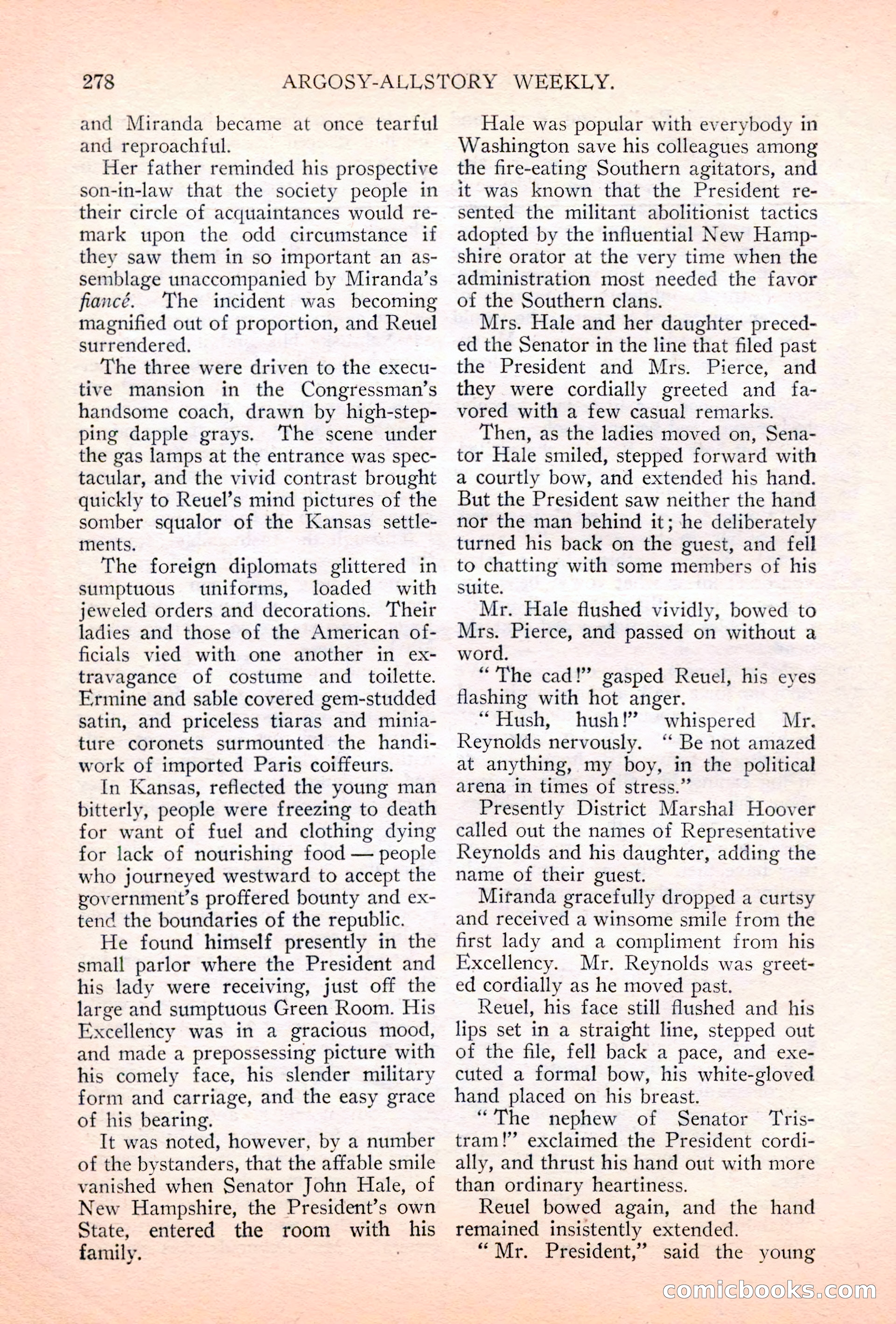 Argosy All-Story Weekly, July 7, 1928 — page 138 of 150