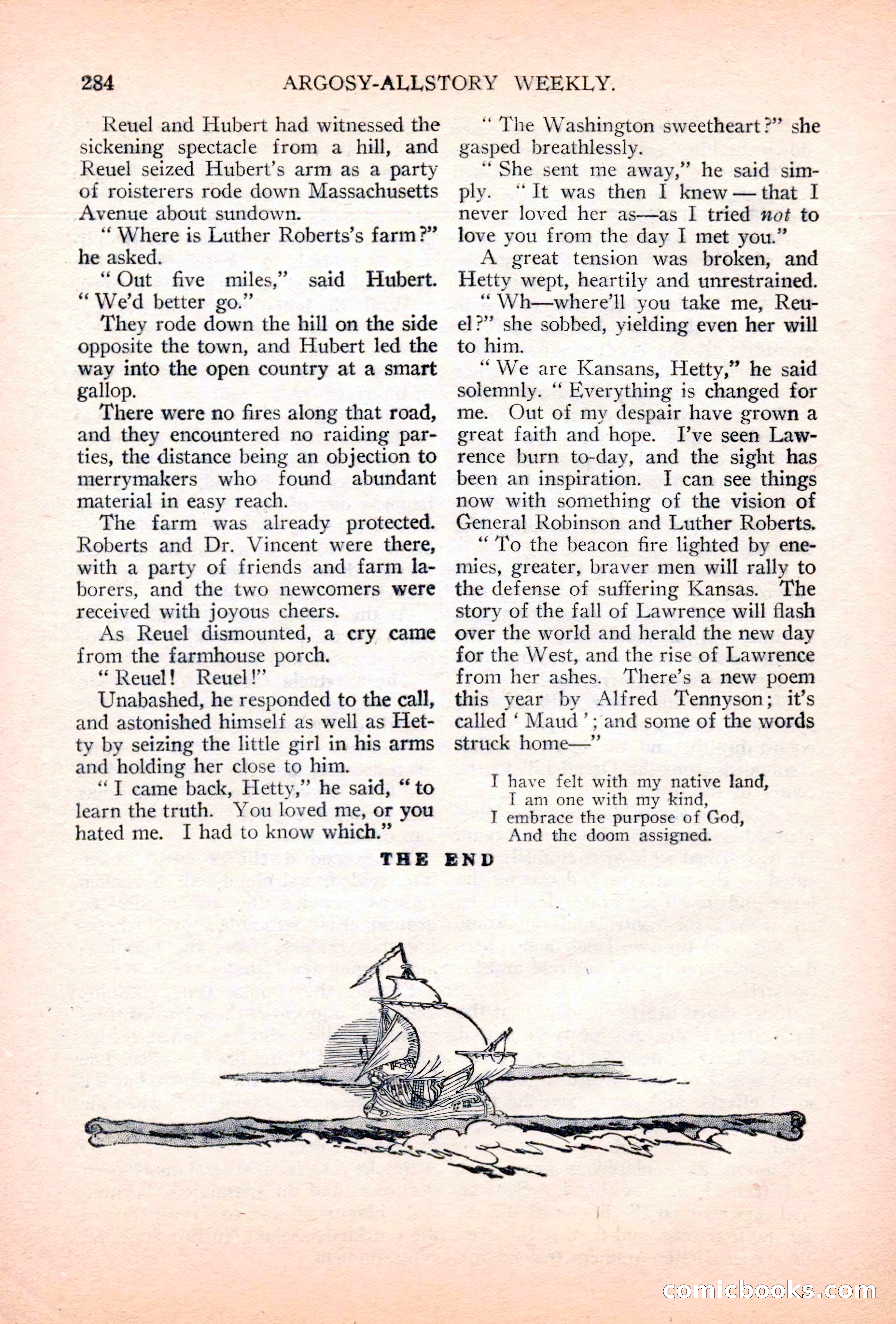 Argosy All-Story Weekly, July 7, 1928 — page 144 of 150