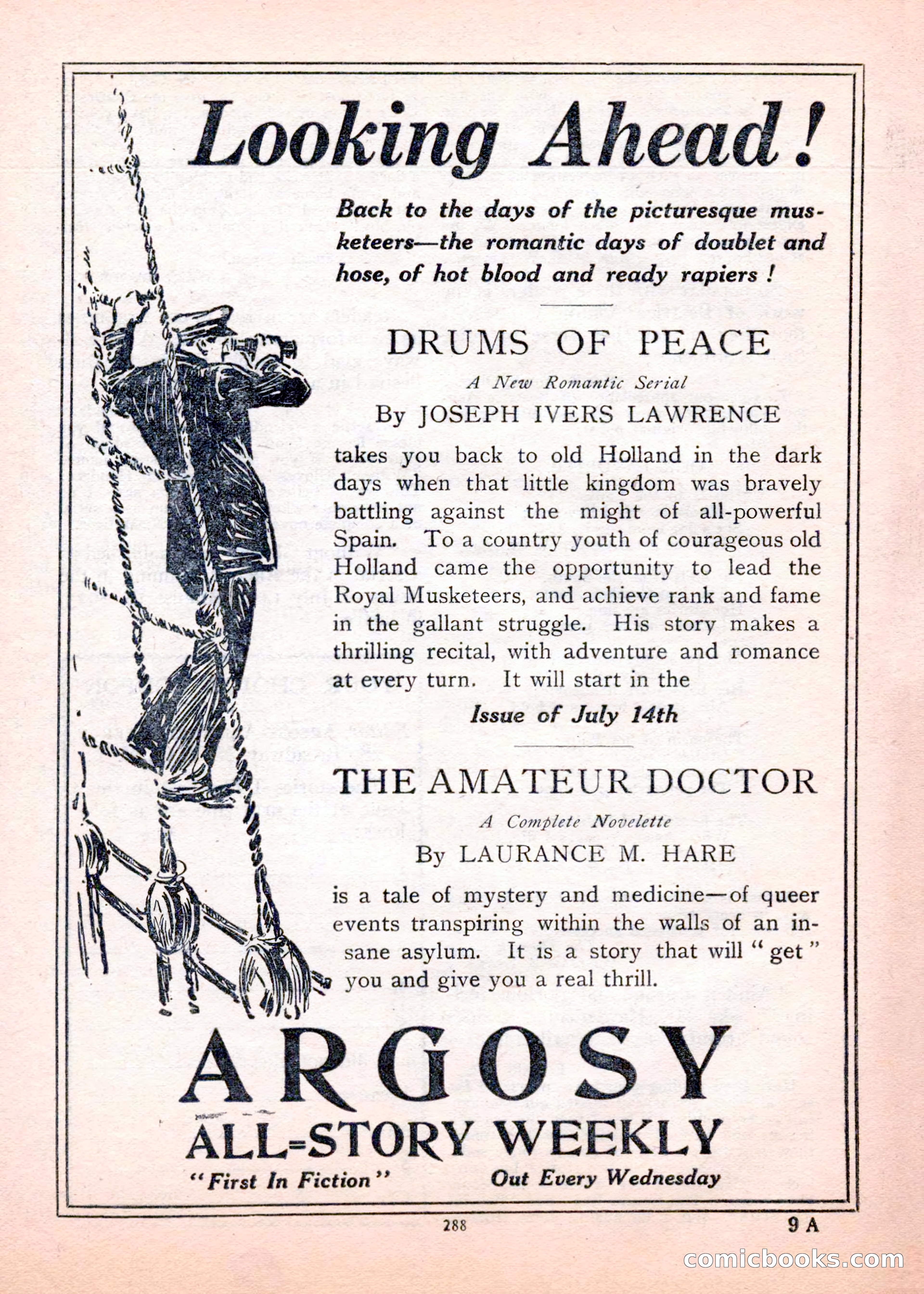 Argosy All-Story Weekly, July 7, 1928 — page 148 of 150