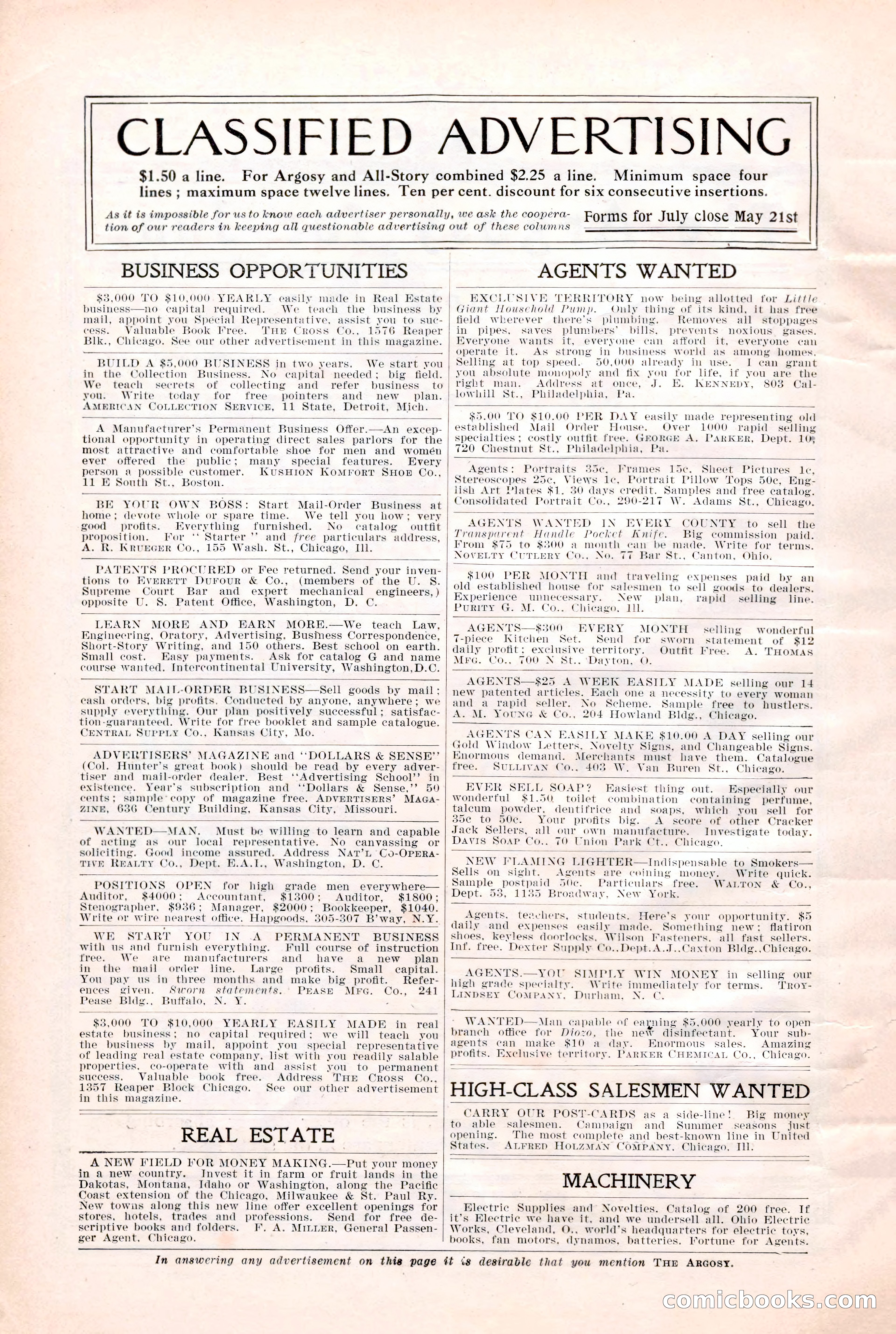 The Argosy for June 1908 — page 6 of 236