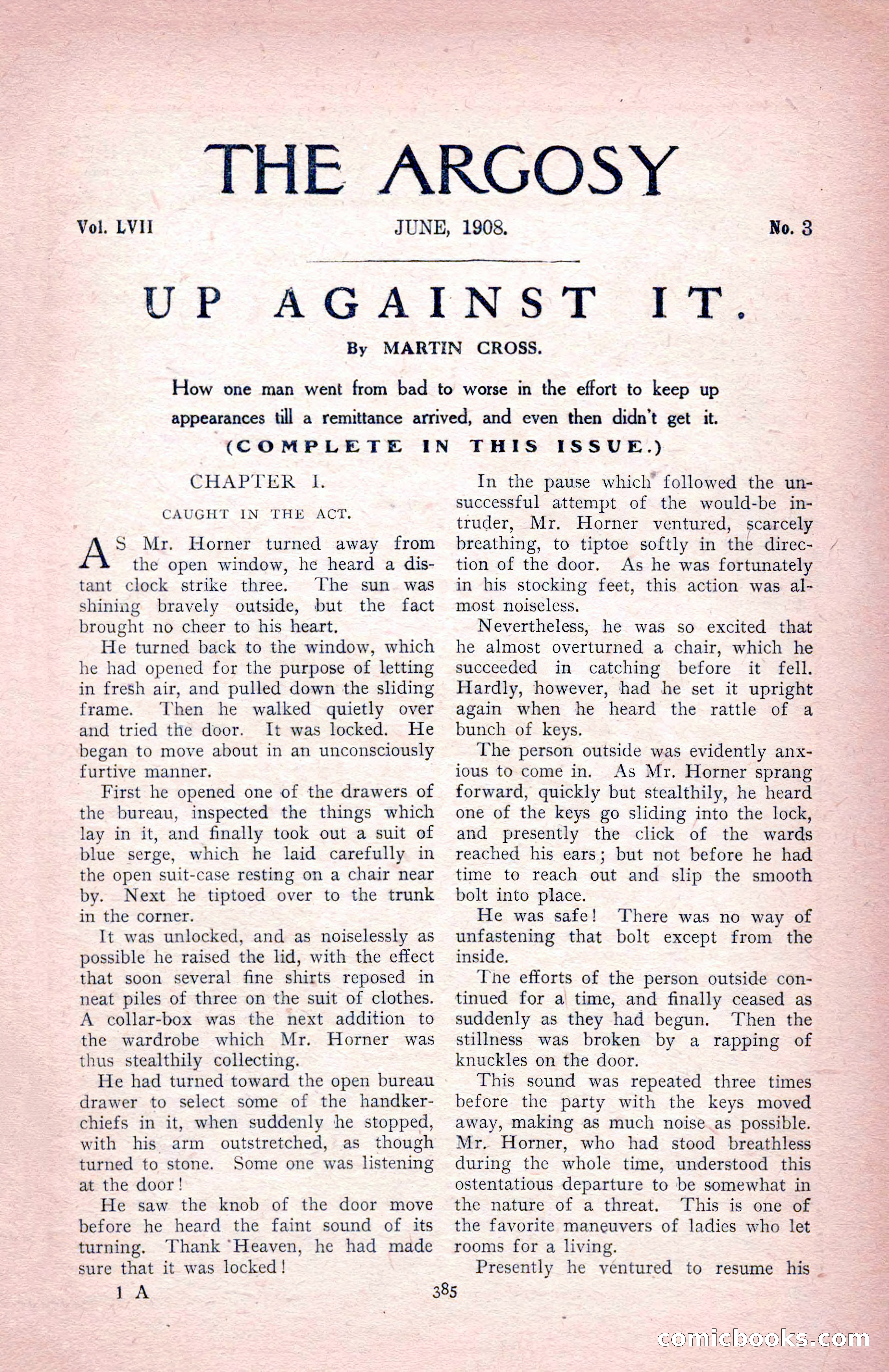 The Argosy for June 1908 — page 11 of 236
