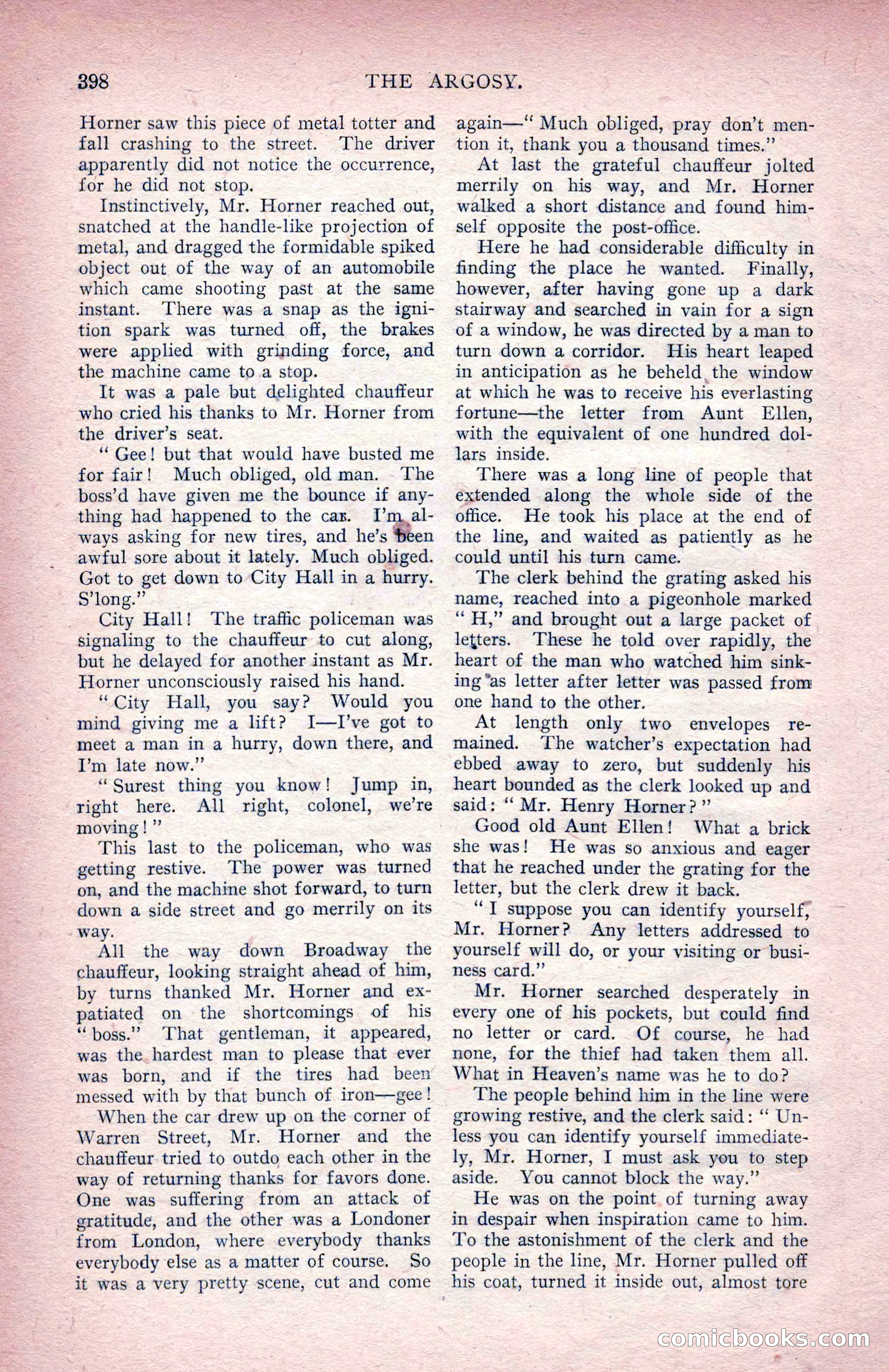 The Argosy for June 1908 — page 24 of 236