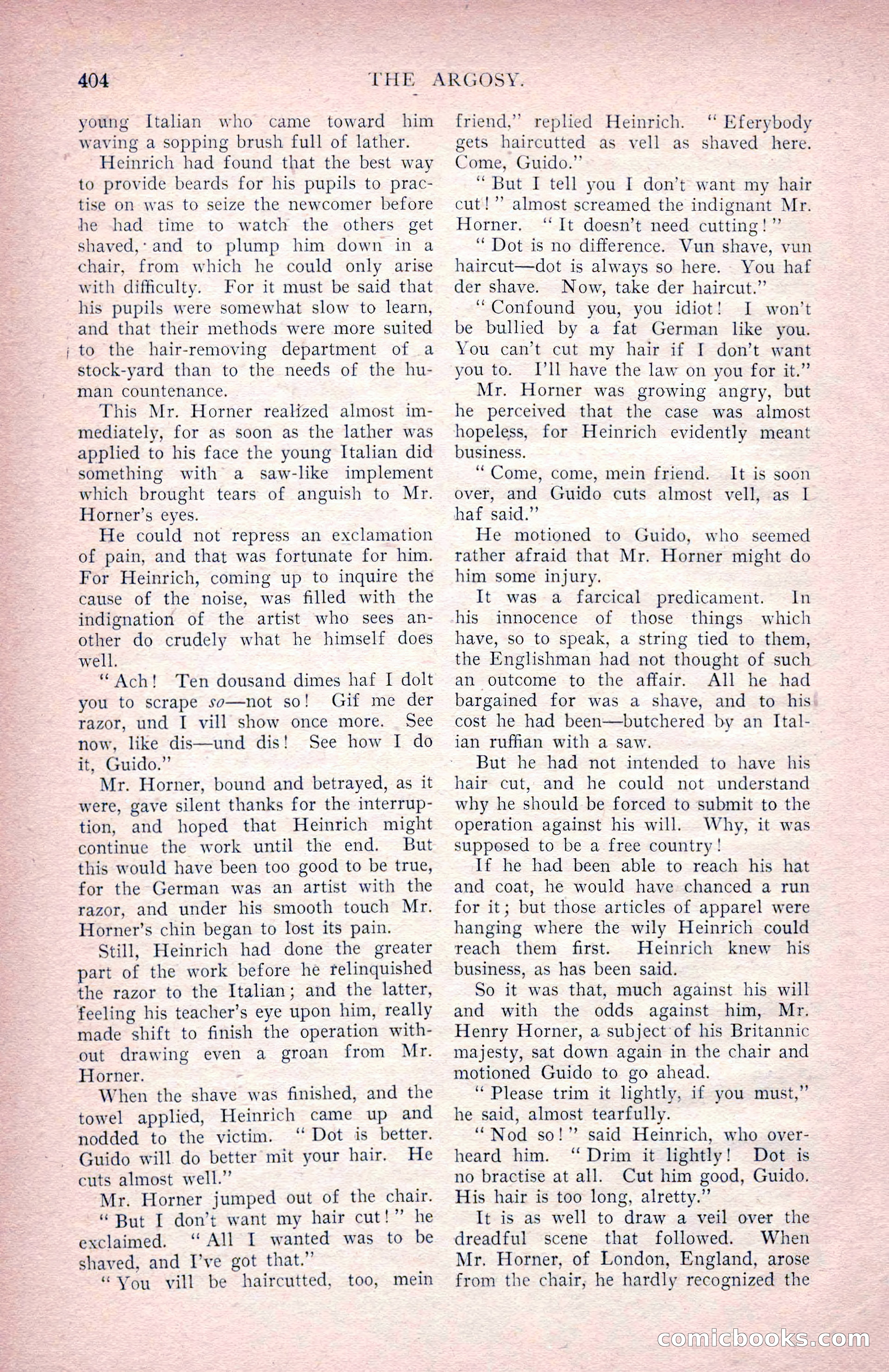The Argosy for June 1908 — page 30 of 236