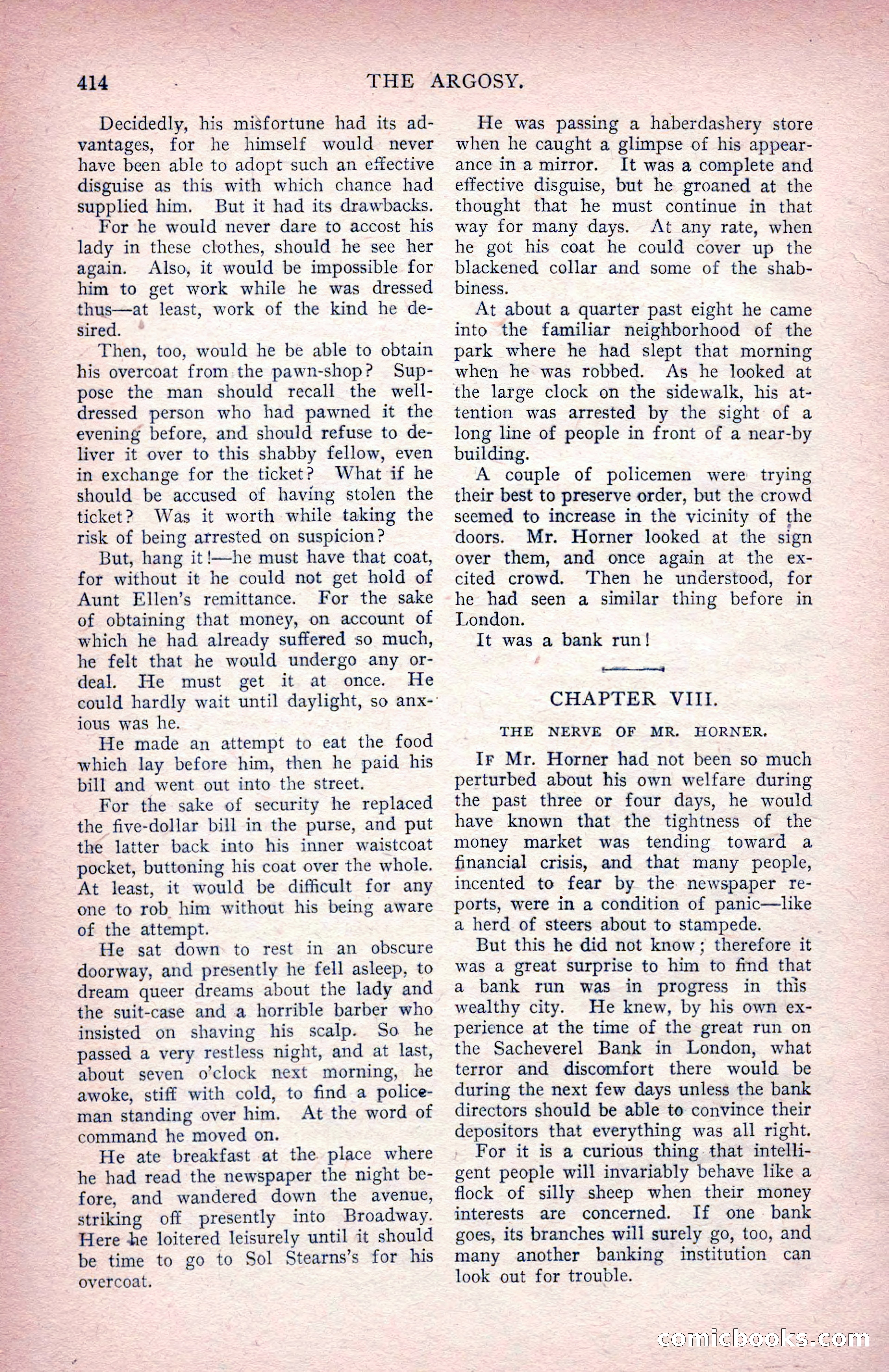 The Argosy for June 1908 — page 40 of 236