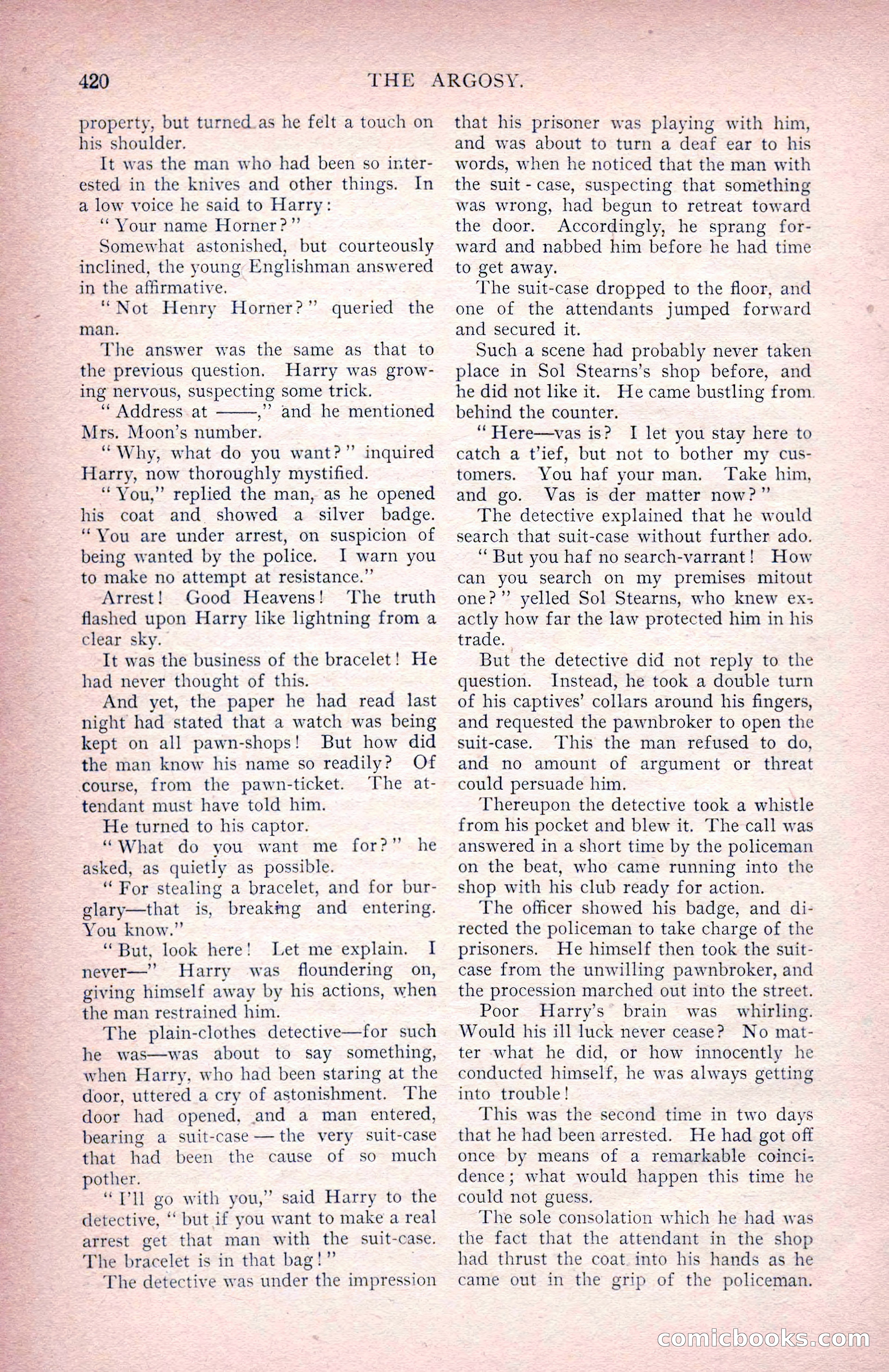 The Argosy for June 1908 — page 46 of 236