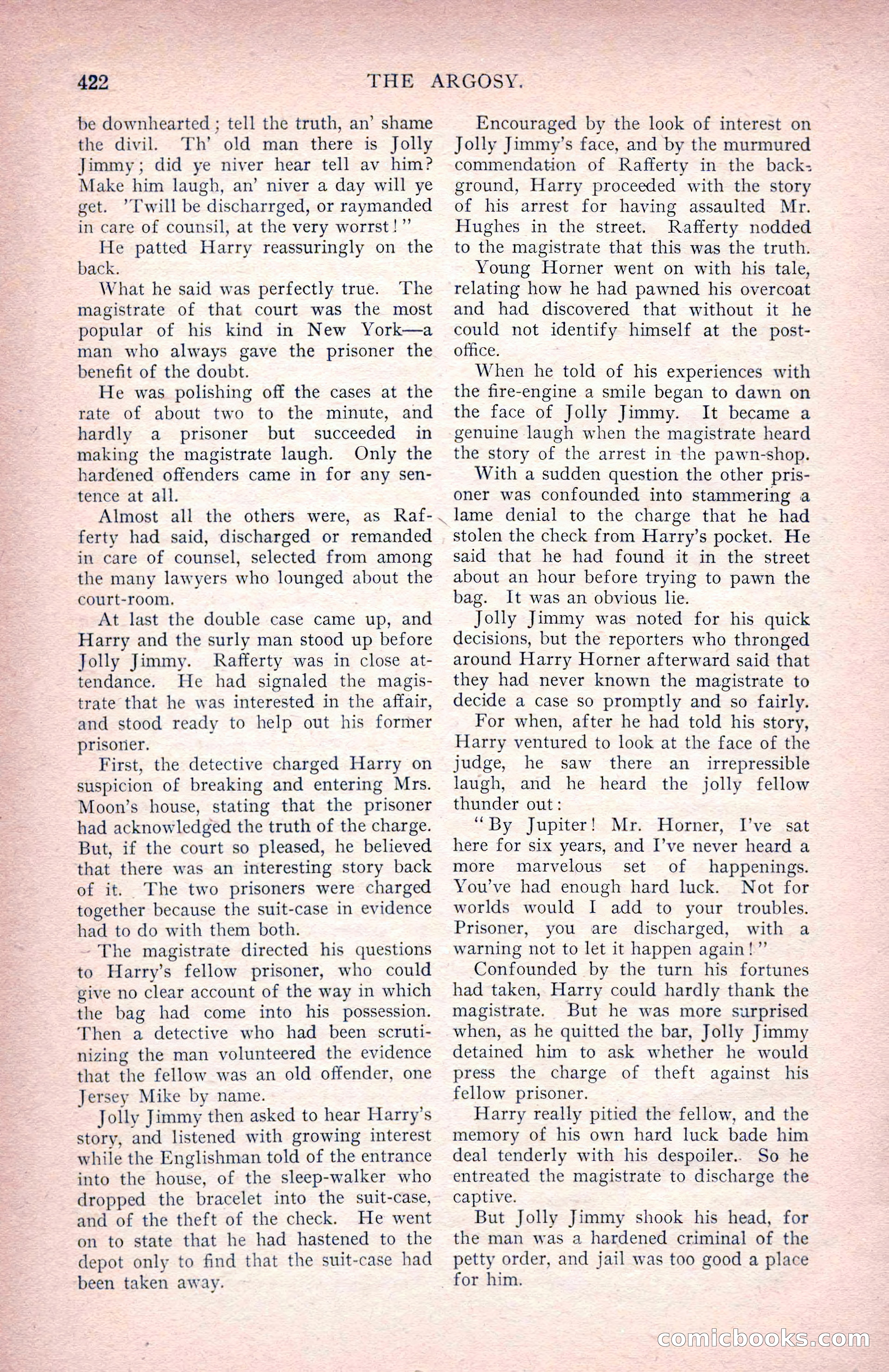 The Argosy for June 1908 — page 48 of 236