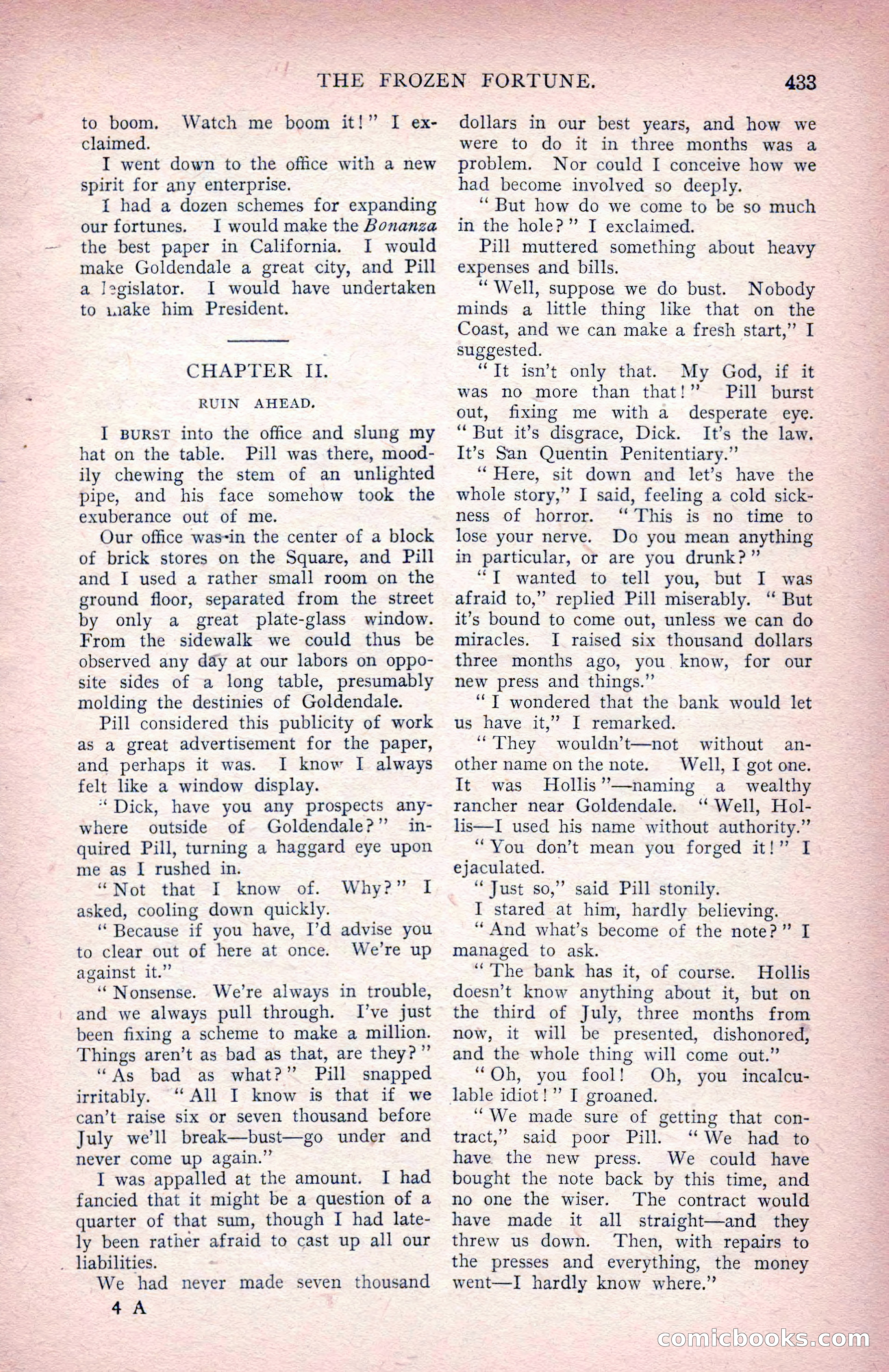 The Argosy for June 1908 — page 59 of 236