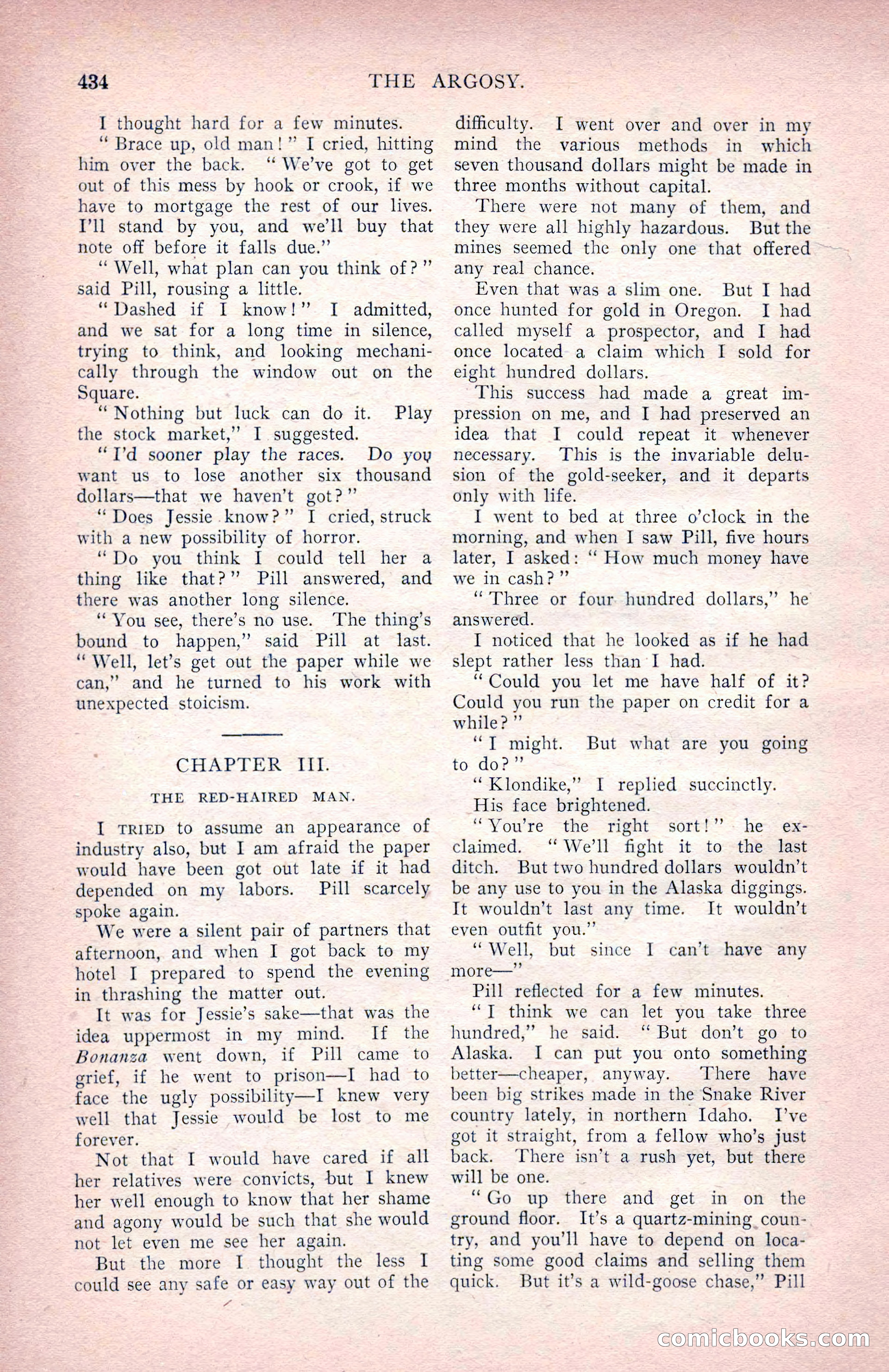 The Argosy for June 1908 — page 60 of 236