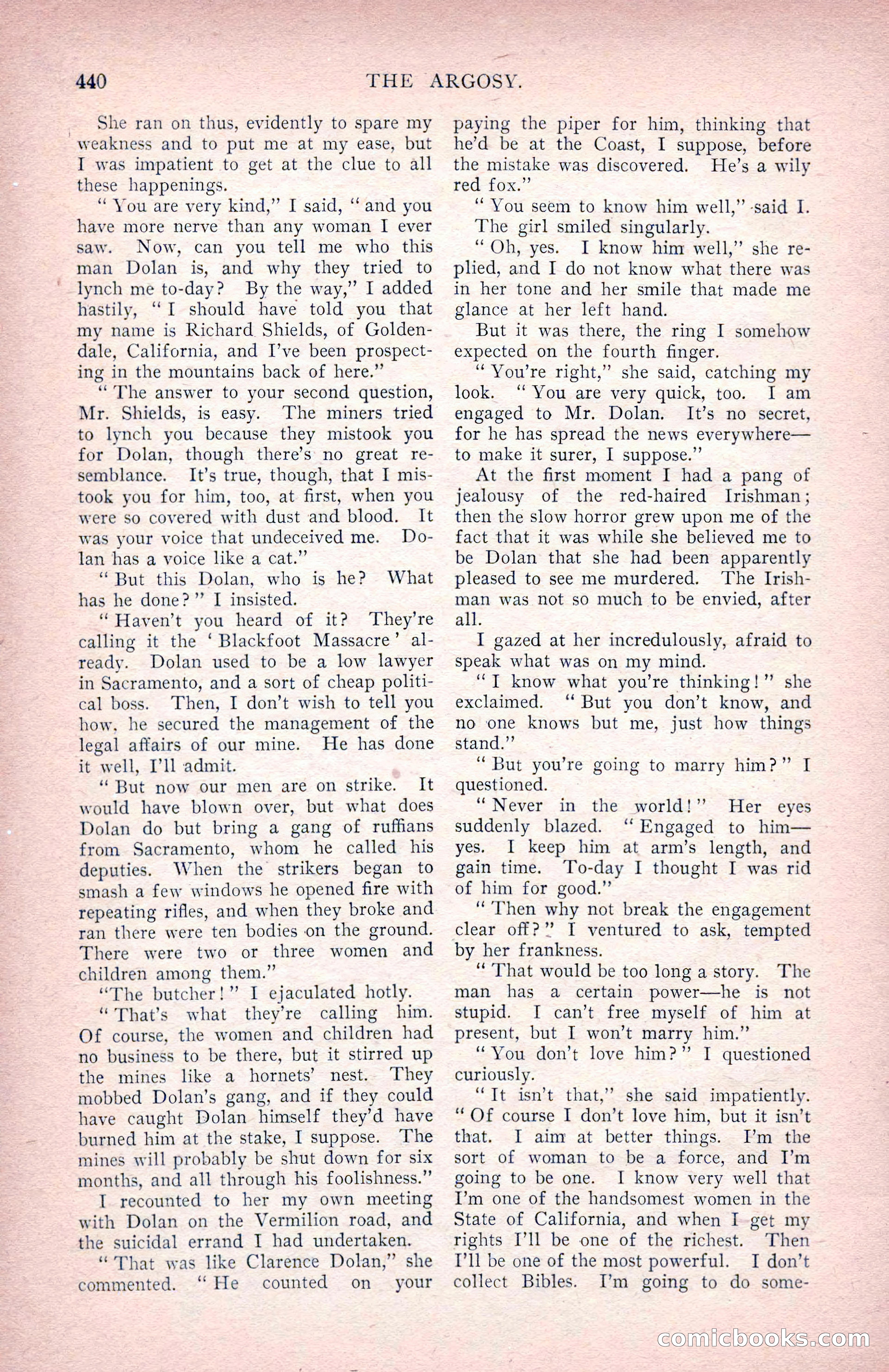 The Argosy for June 1908 — page 66 of 236