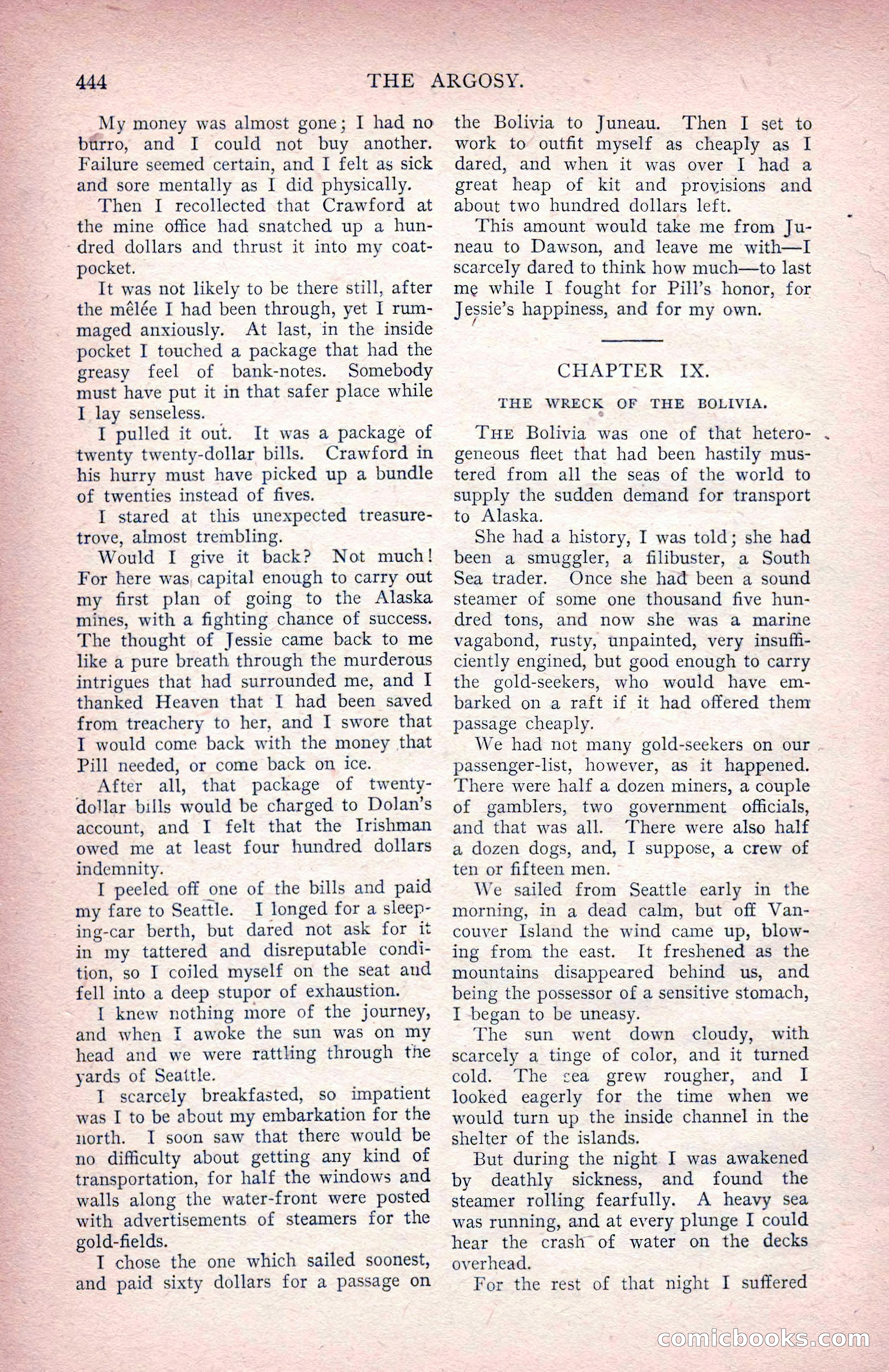 The Argosy for June 1908 — page 70 of 236