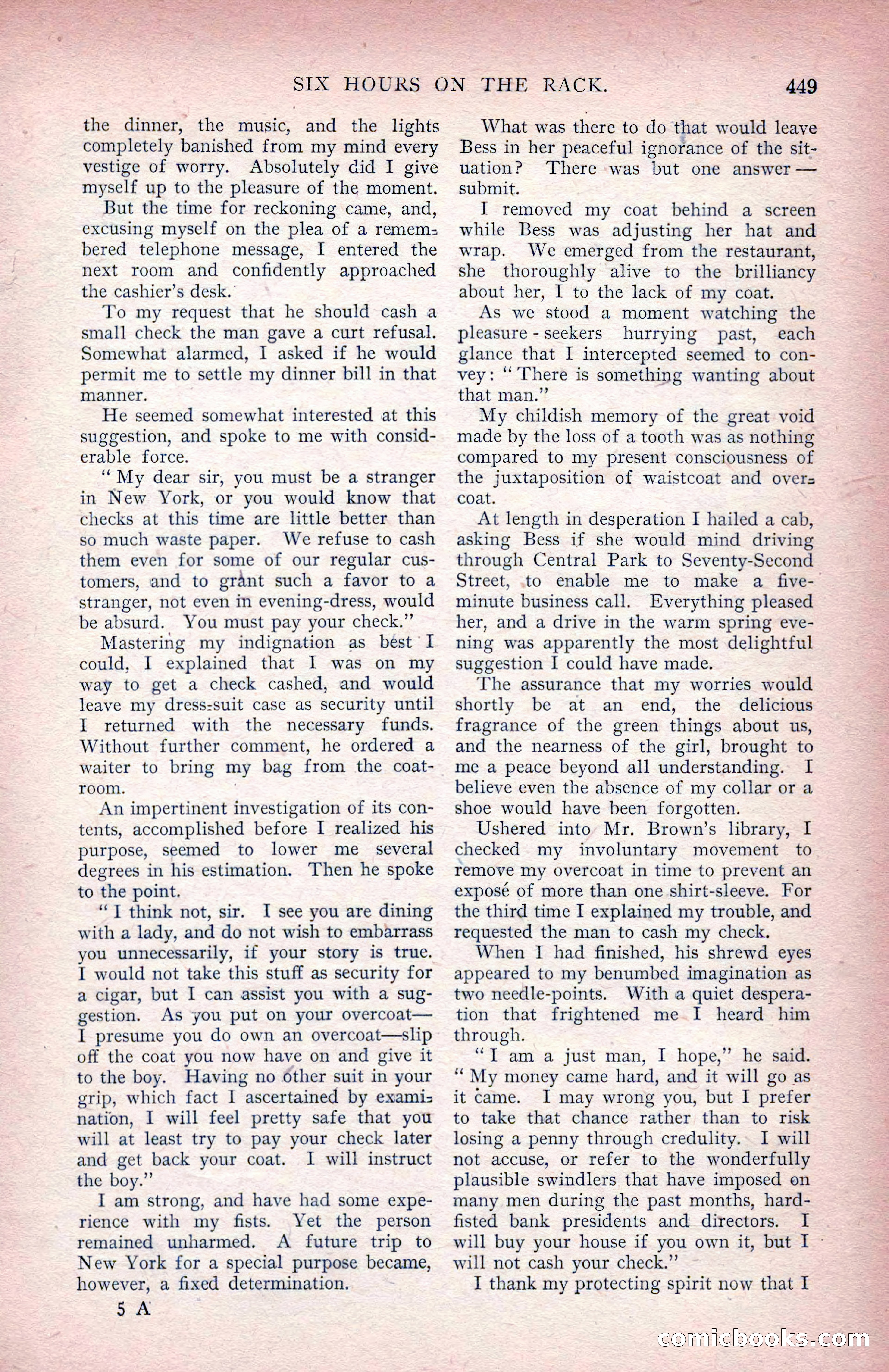 The Argosy for June 1908 — page 75 of 236