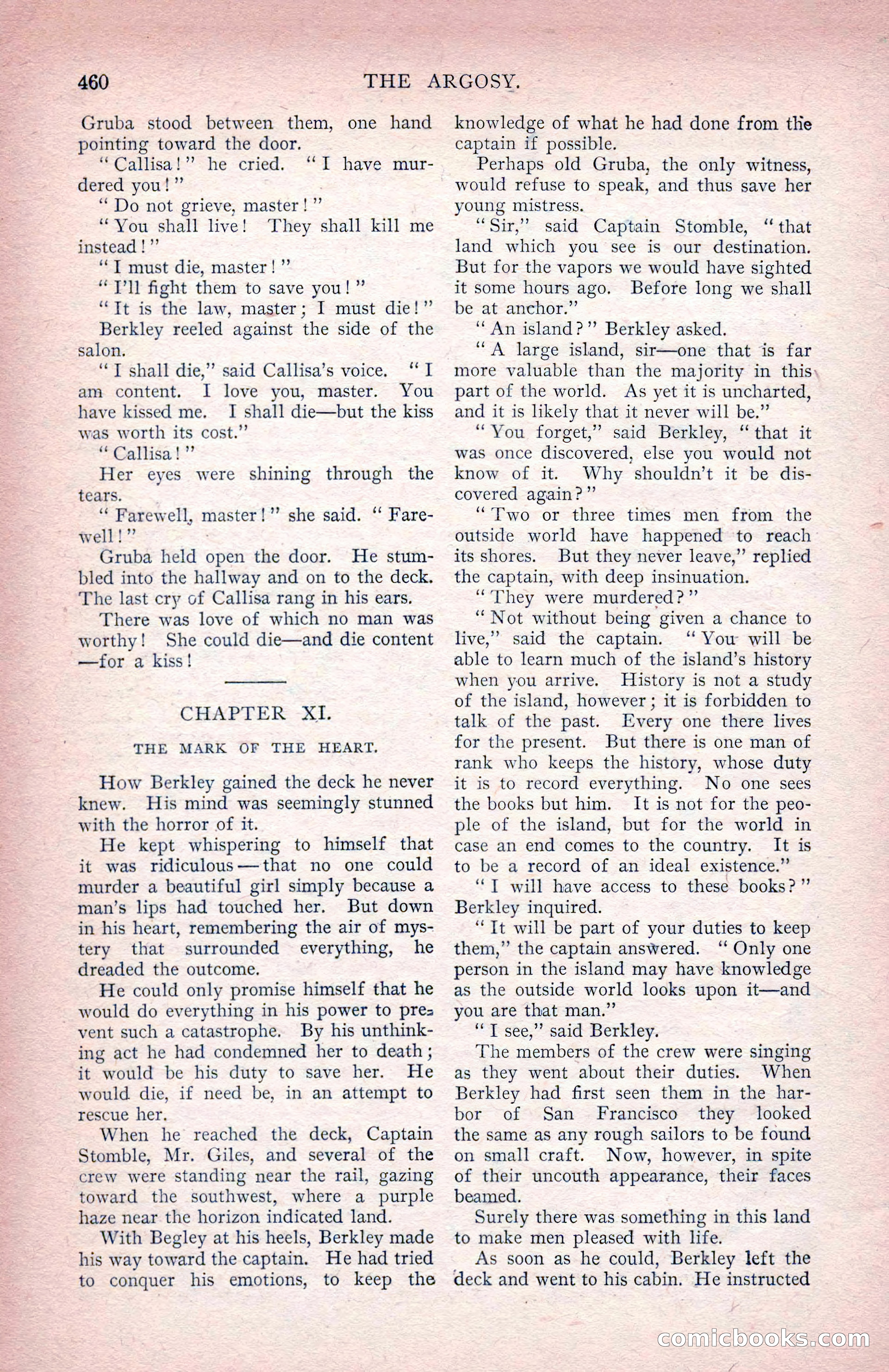 The Argosy for June 1908 — page 86 of 236
