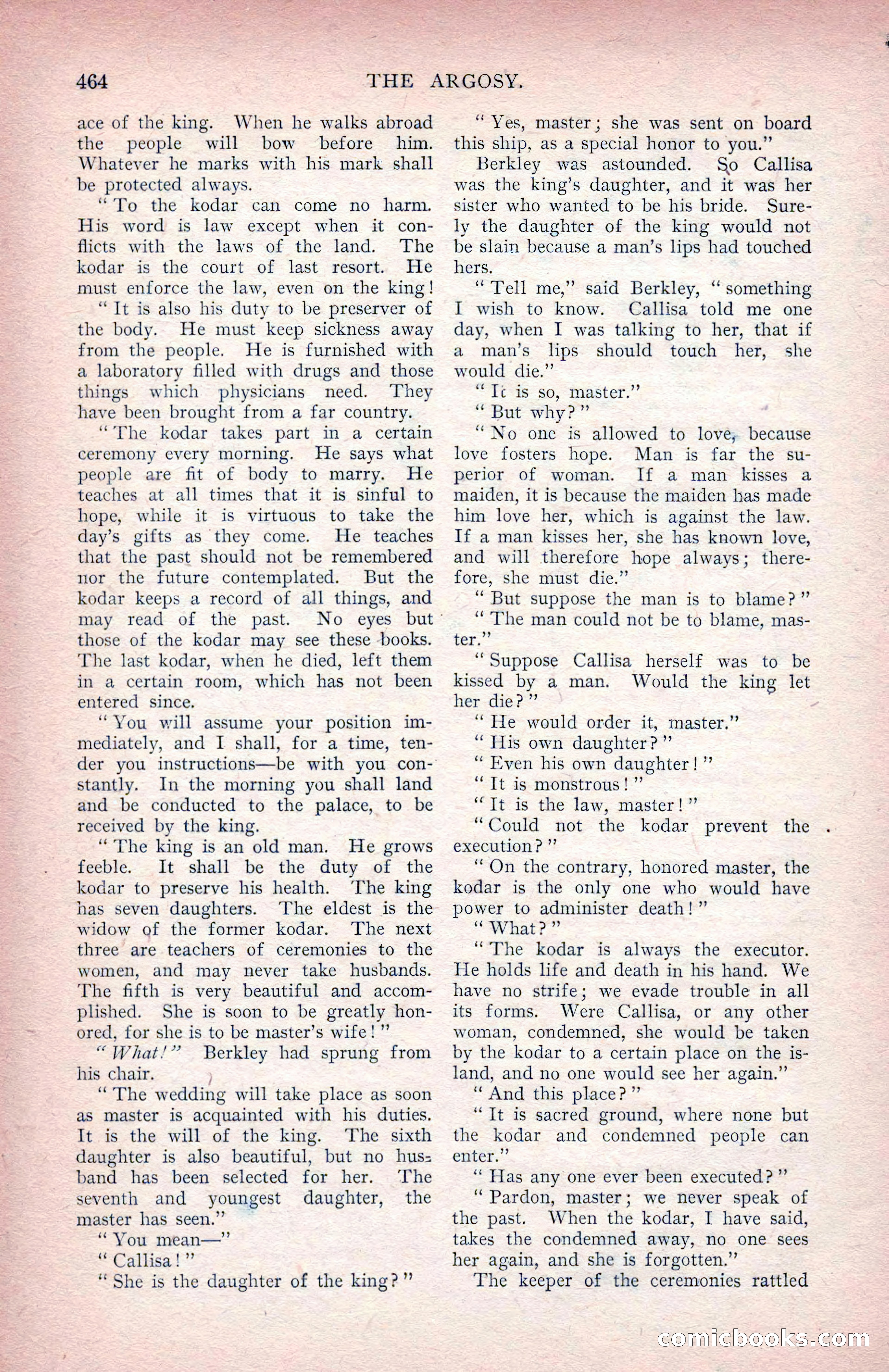 The Argosy for June 1908 — page 90 of 236
