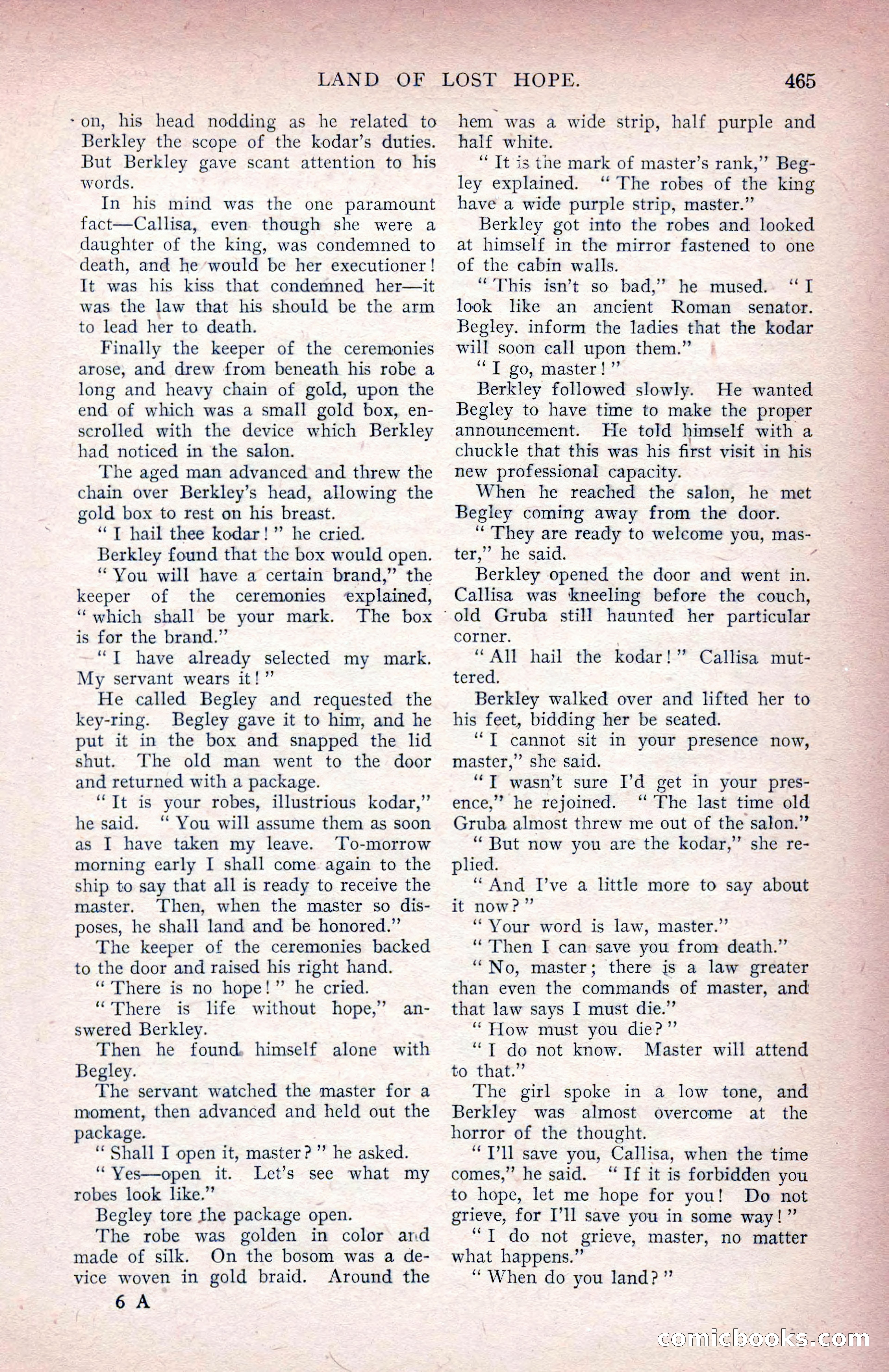 The Argosy for June 1908 — page 91 of 236