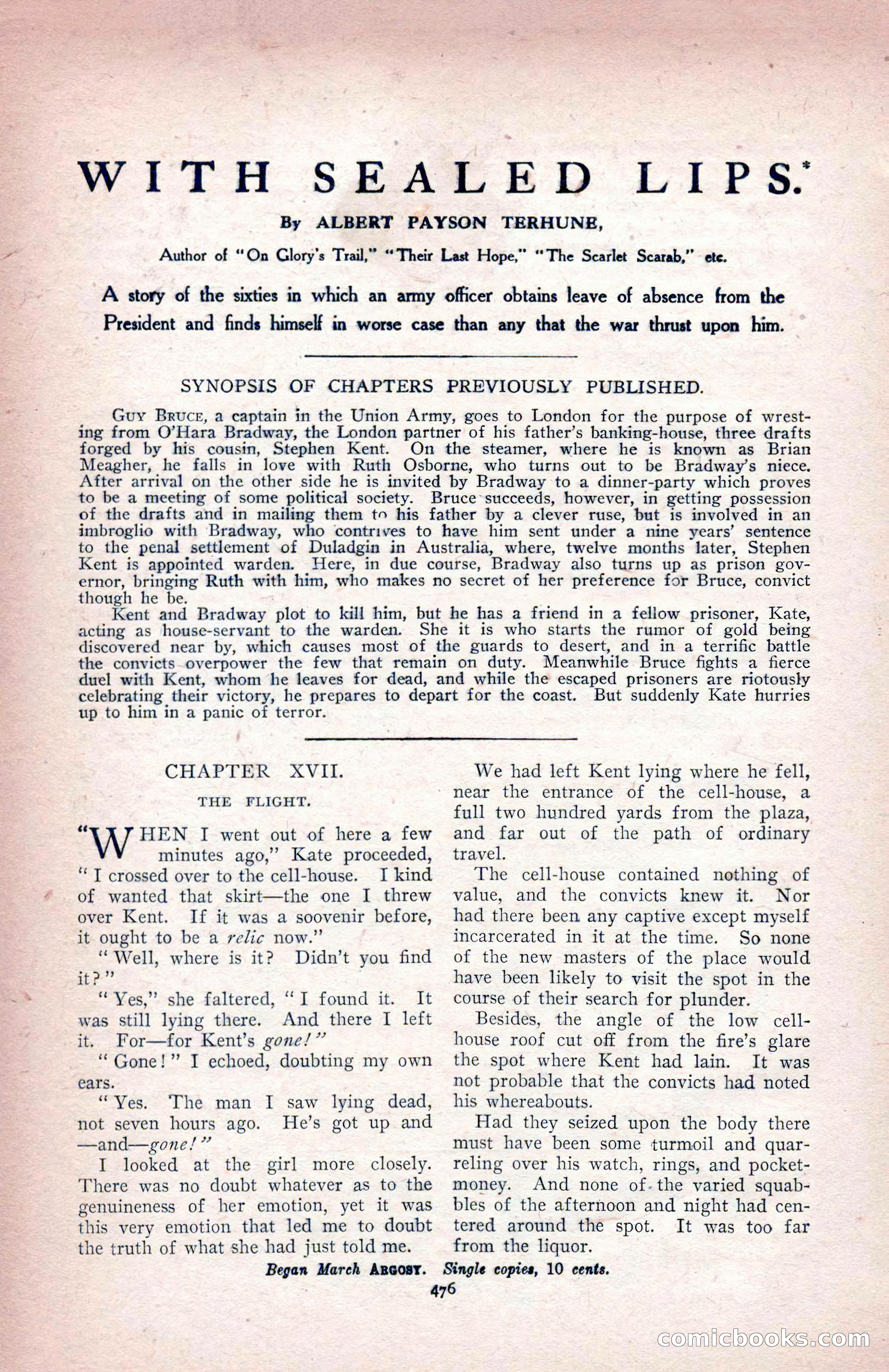 The Argosy for June 1908 — page 102 of 236