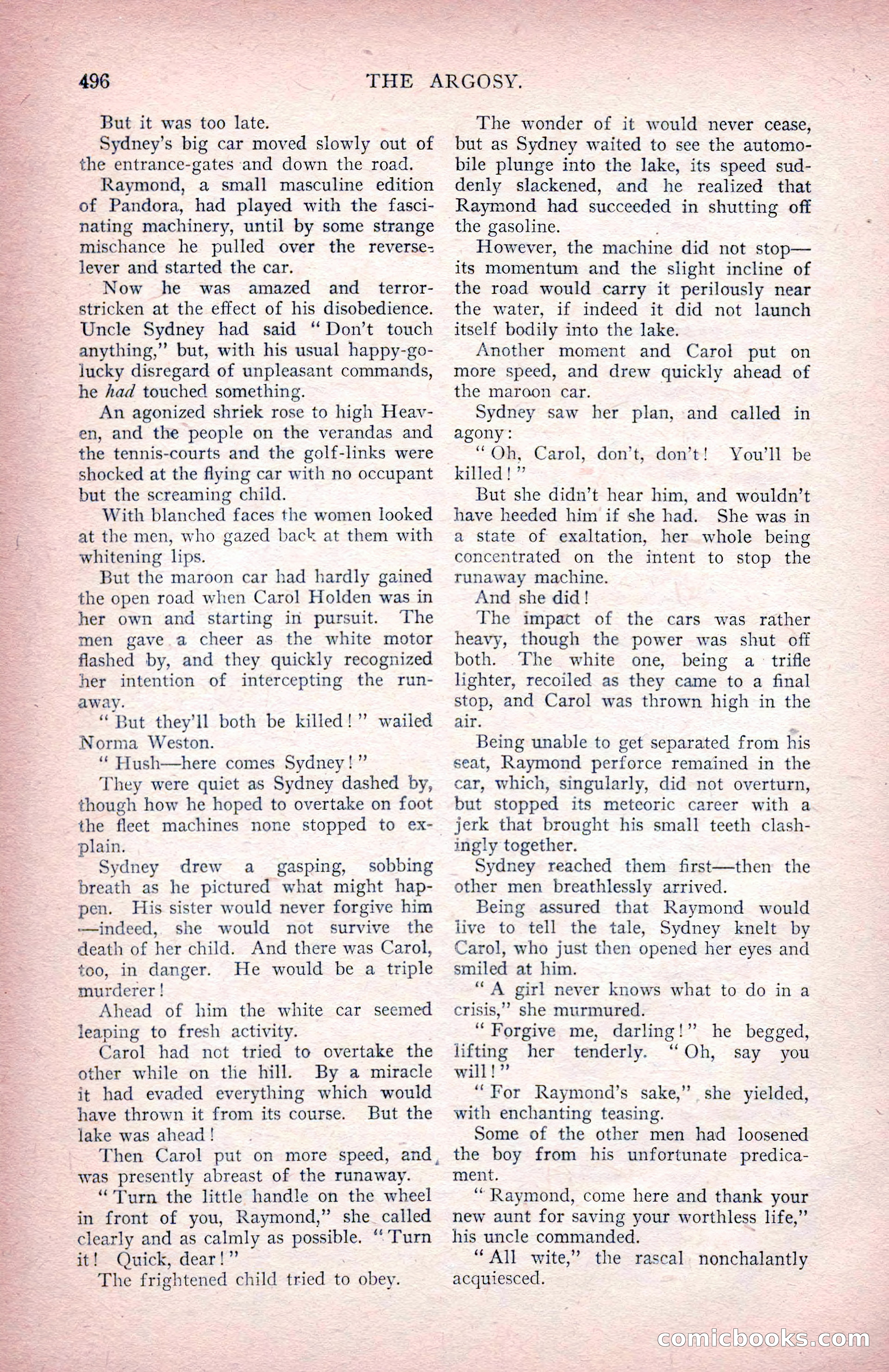 The Argosy for June 1908 — page 122 of 236