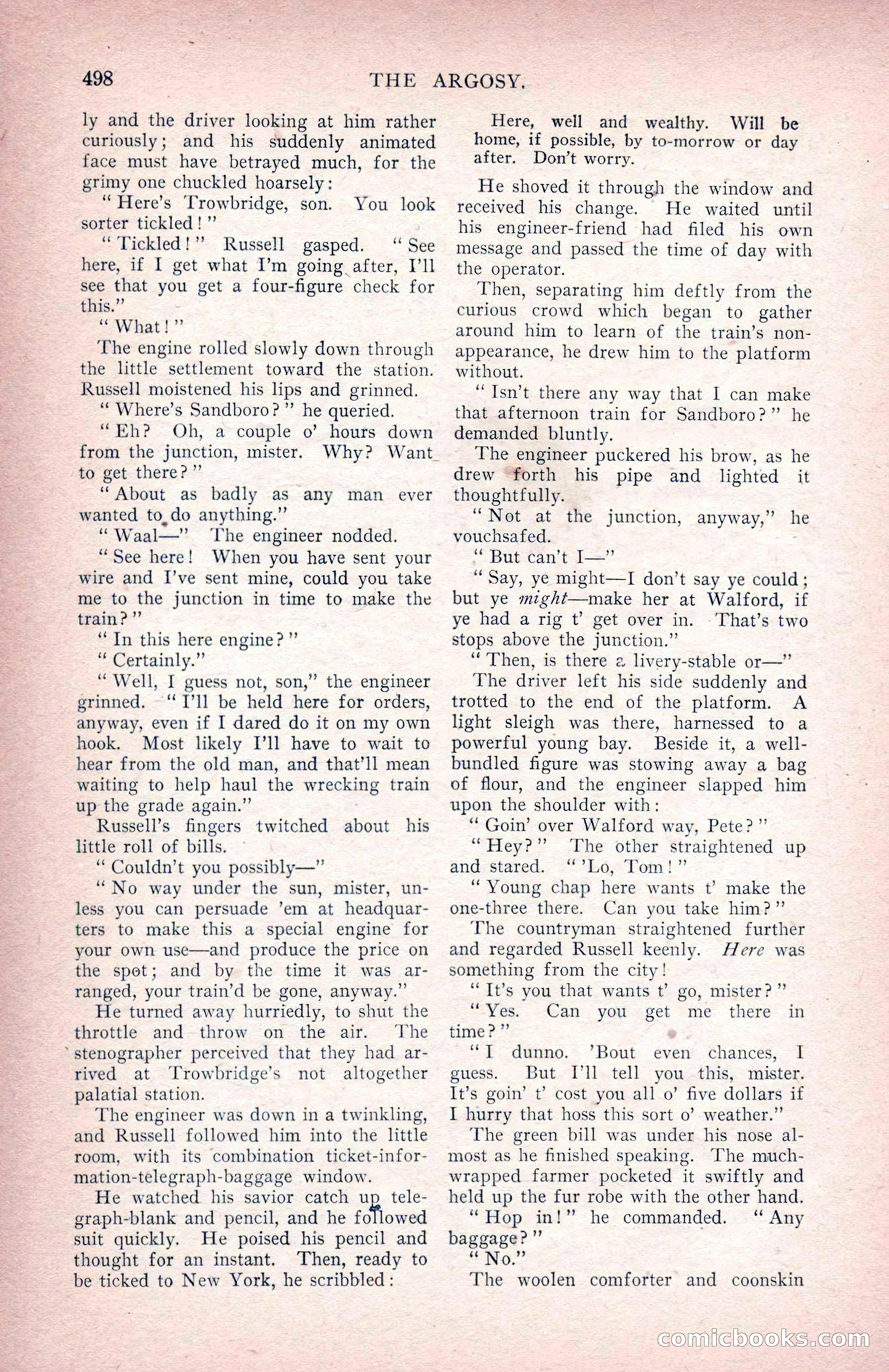 The Argosy for June 1908 — page 124 of 236