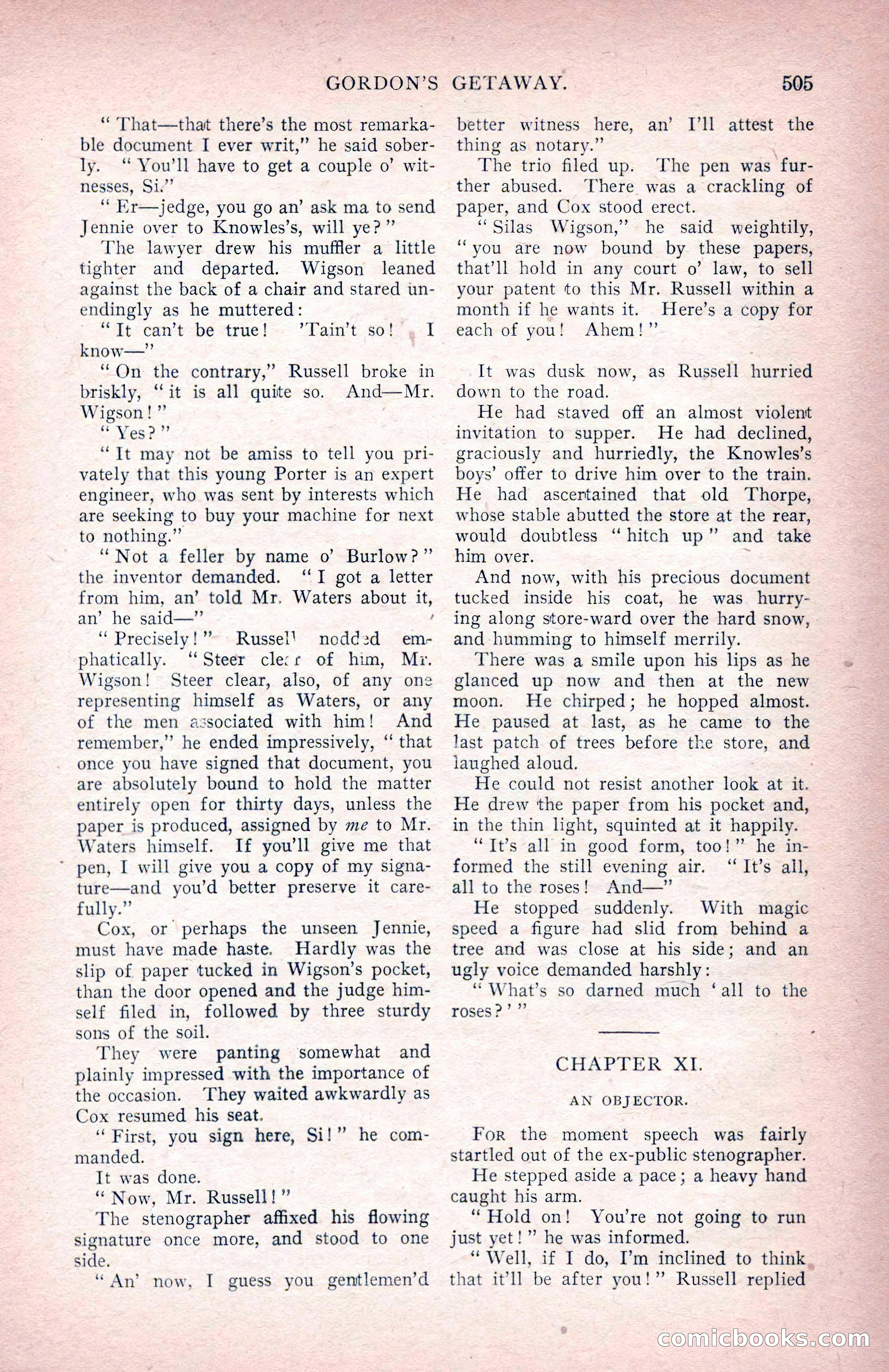 The Argosy for June 1908 — page 131 of 236
