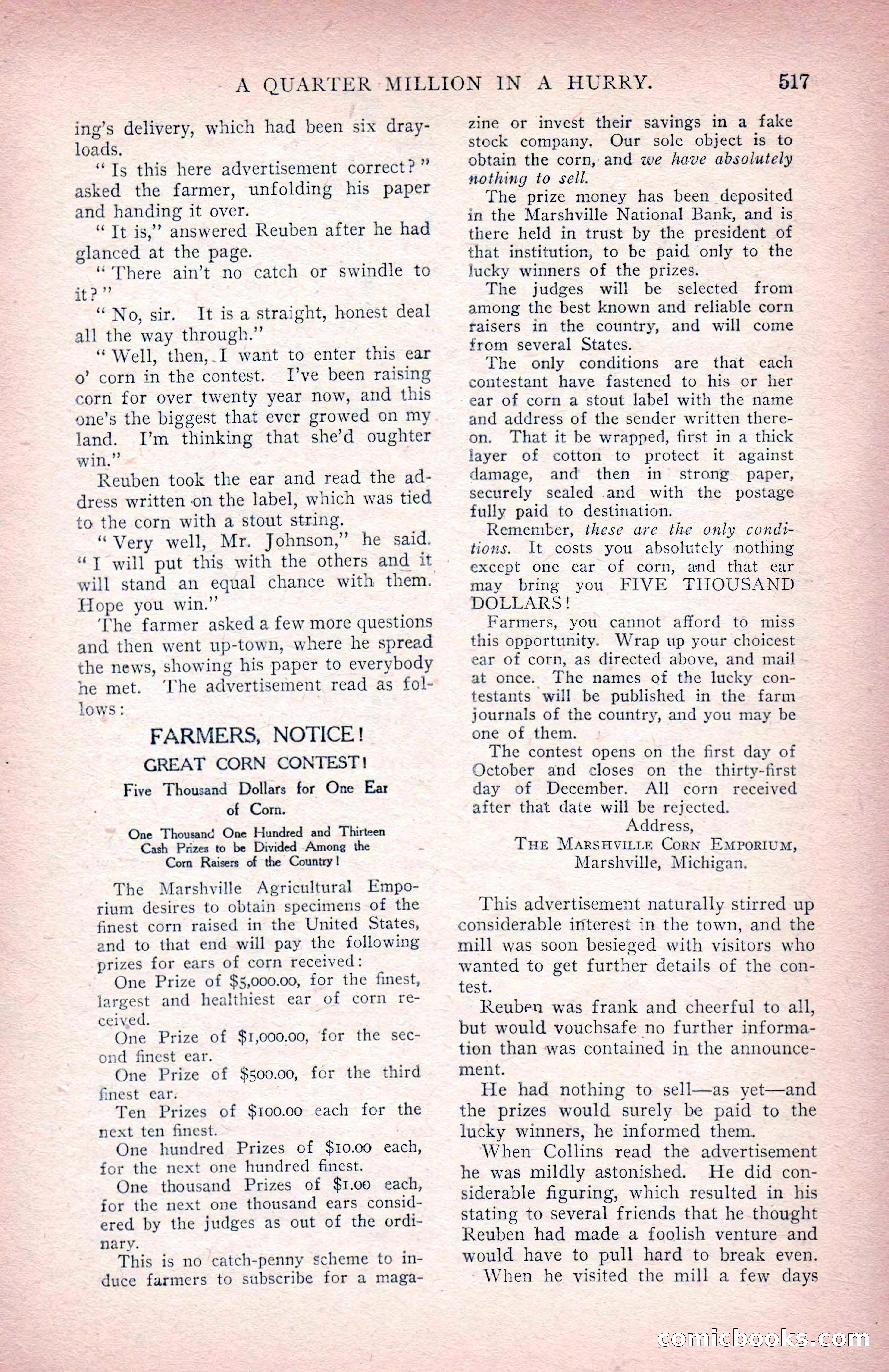 The Argosy for June 1908 — page 143 of 236