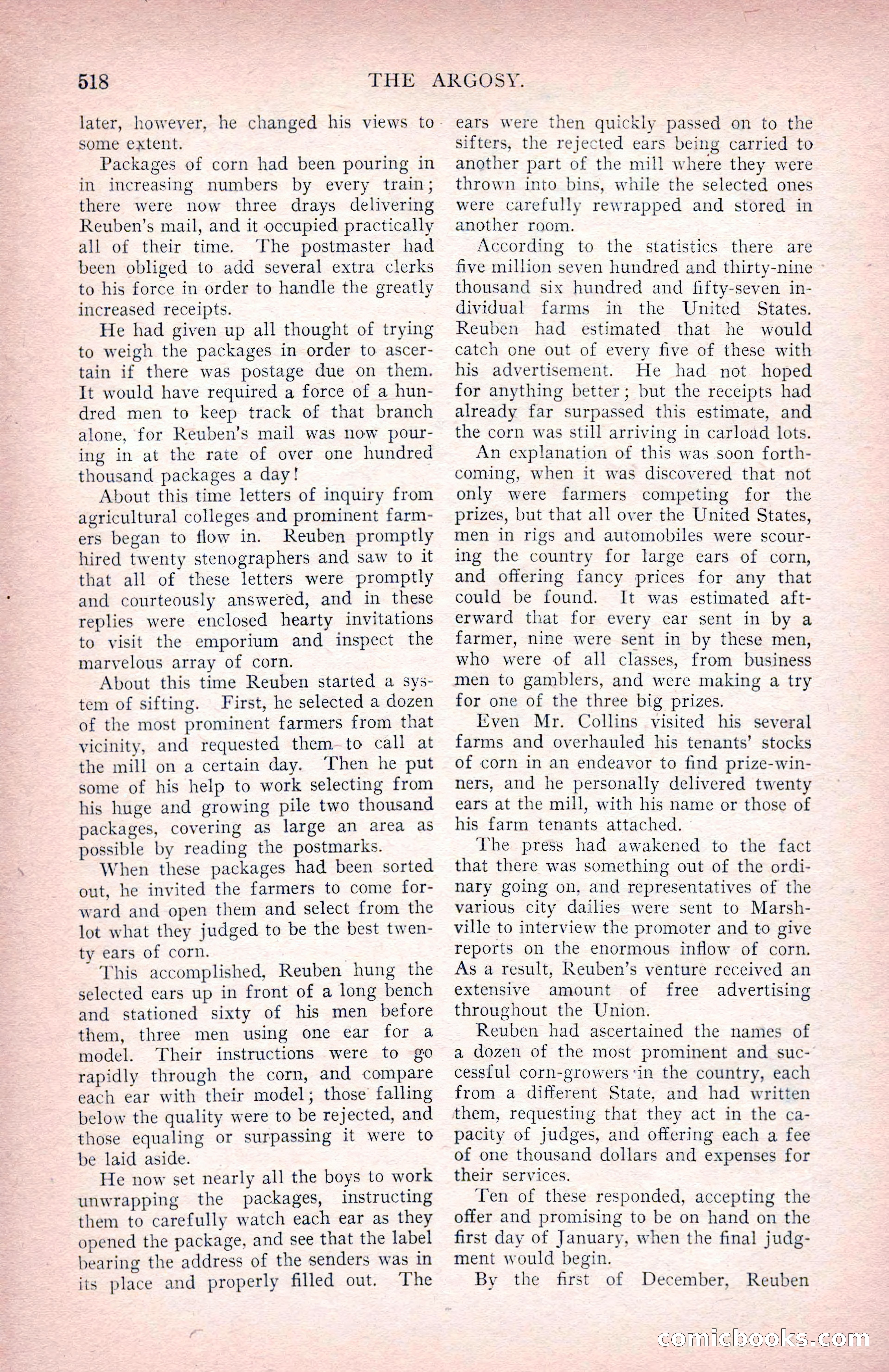 The Argosy for June 1908 — page 144 of 236