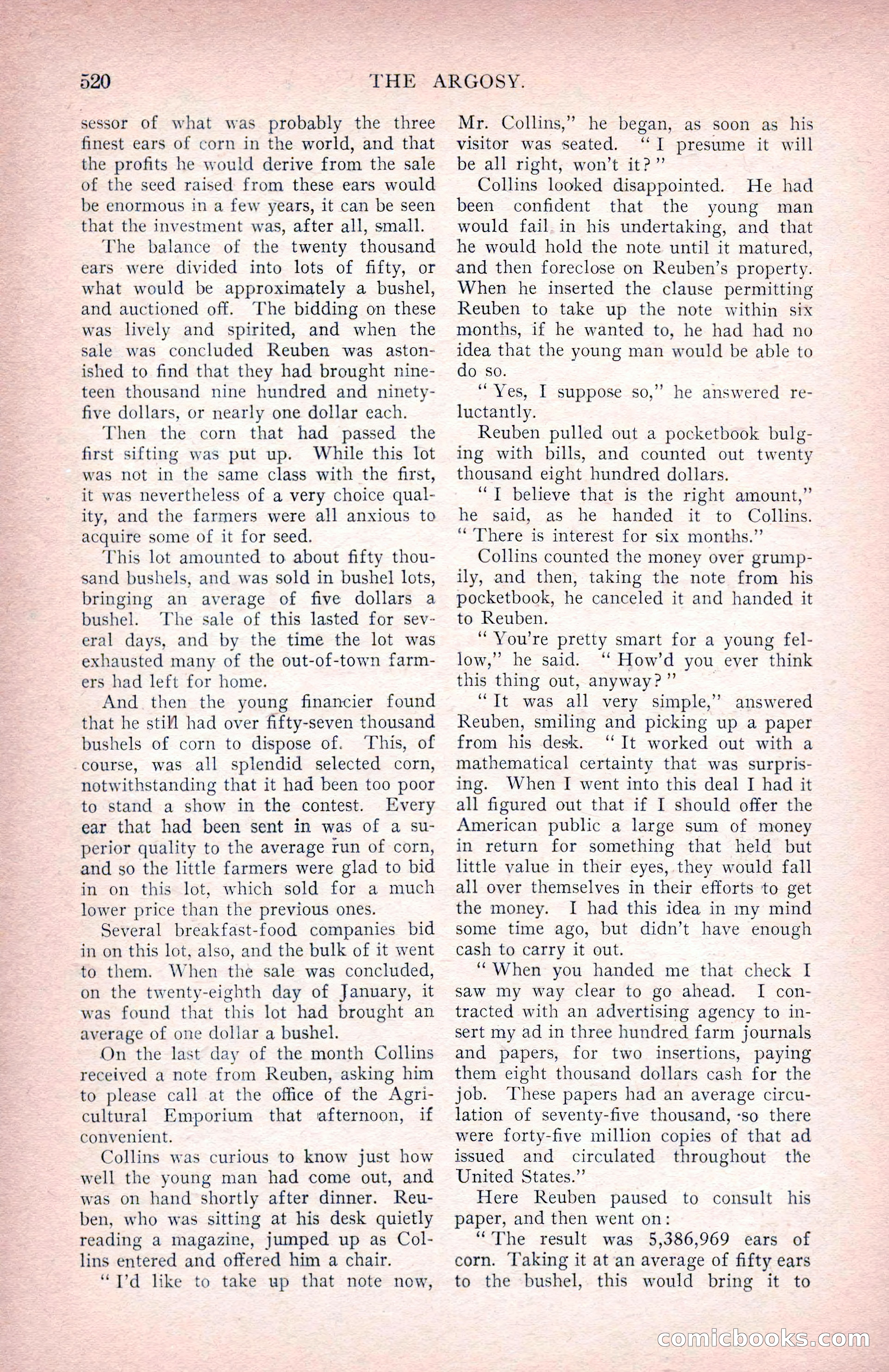 The Argosy for June 1908 — page 146 of 236