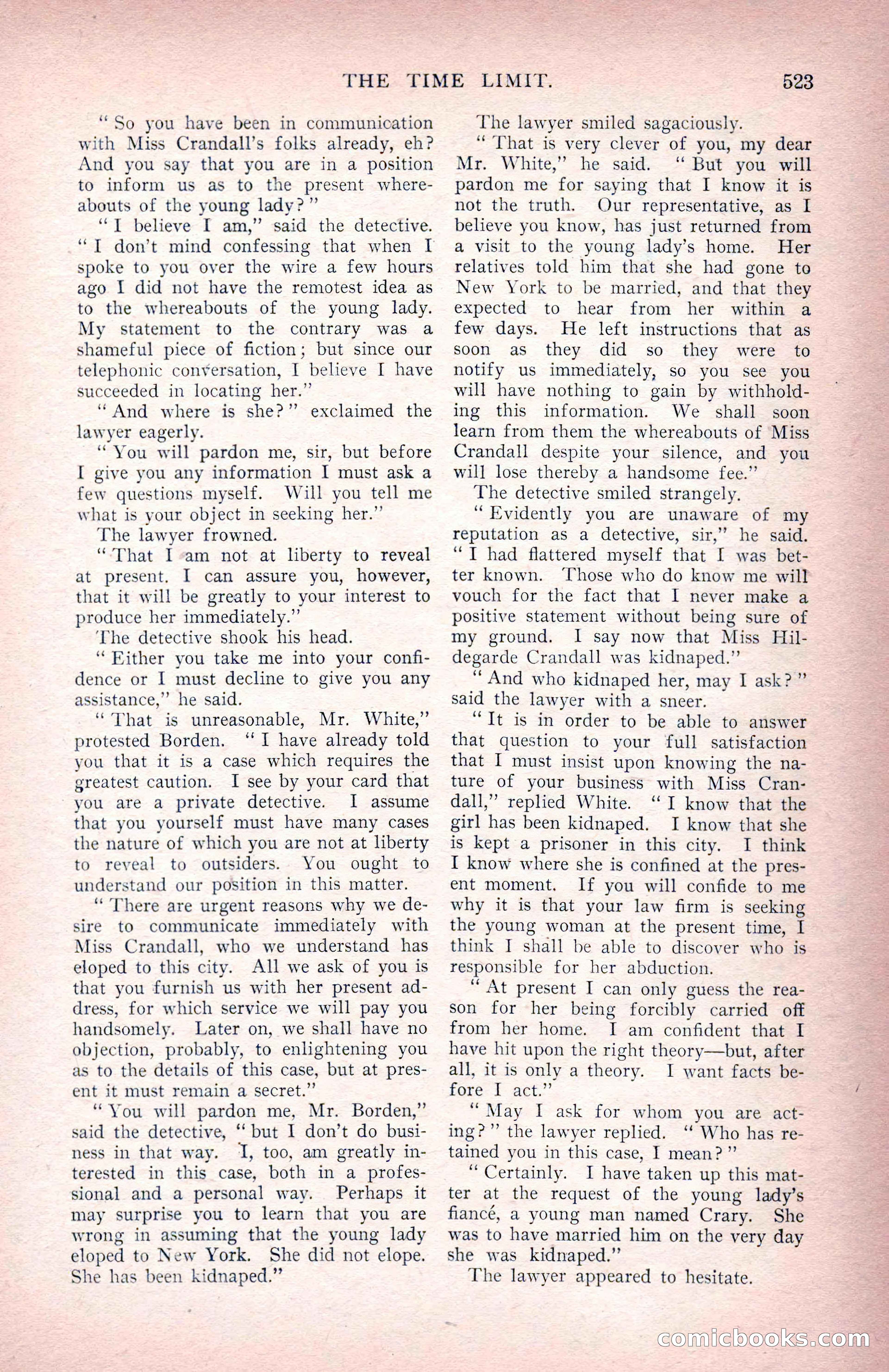 The Argosy for June 1908 — page 149 of 236