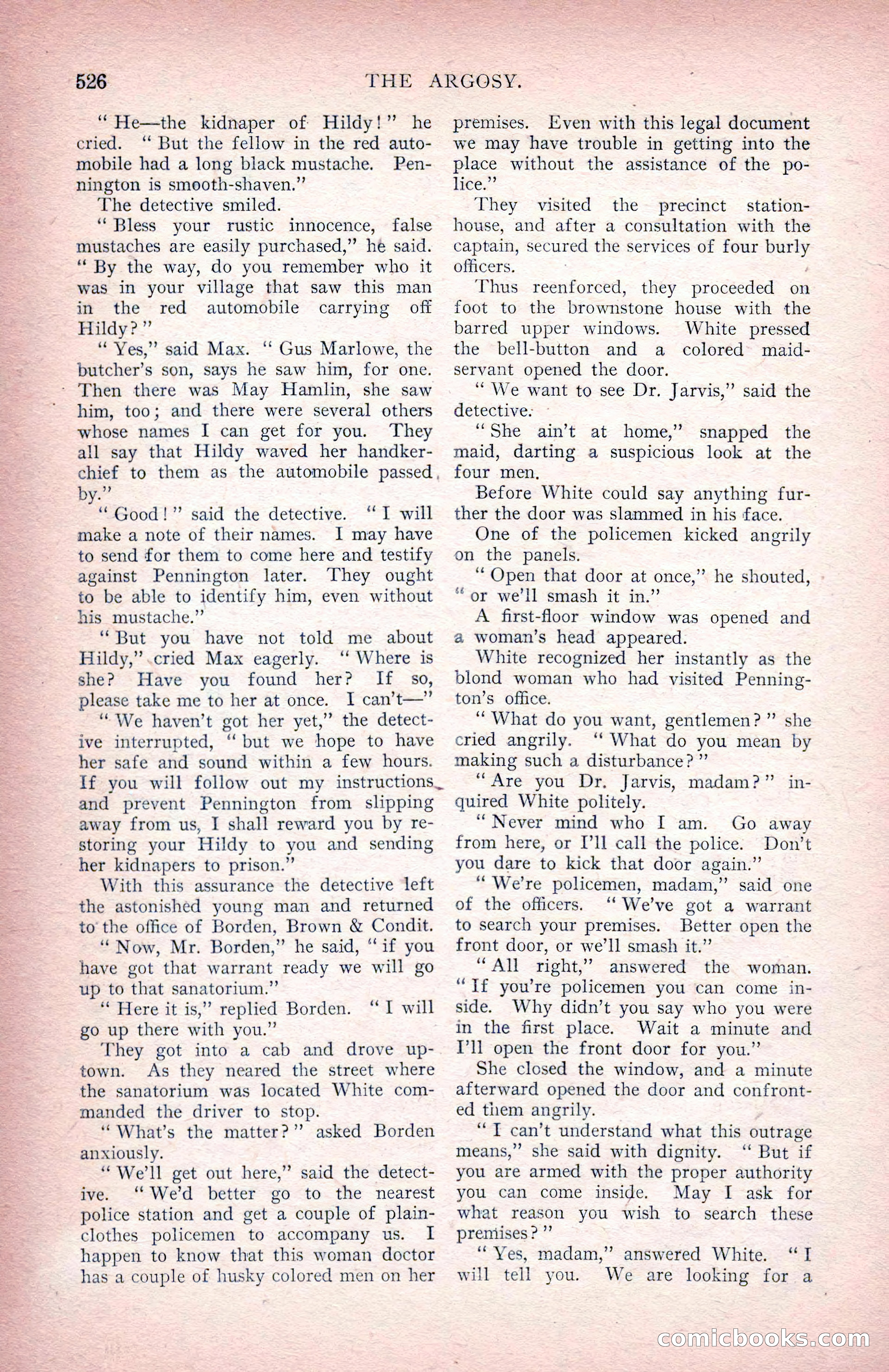 The Argosy for June 1908 — page 152 of 236