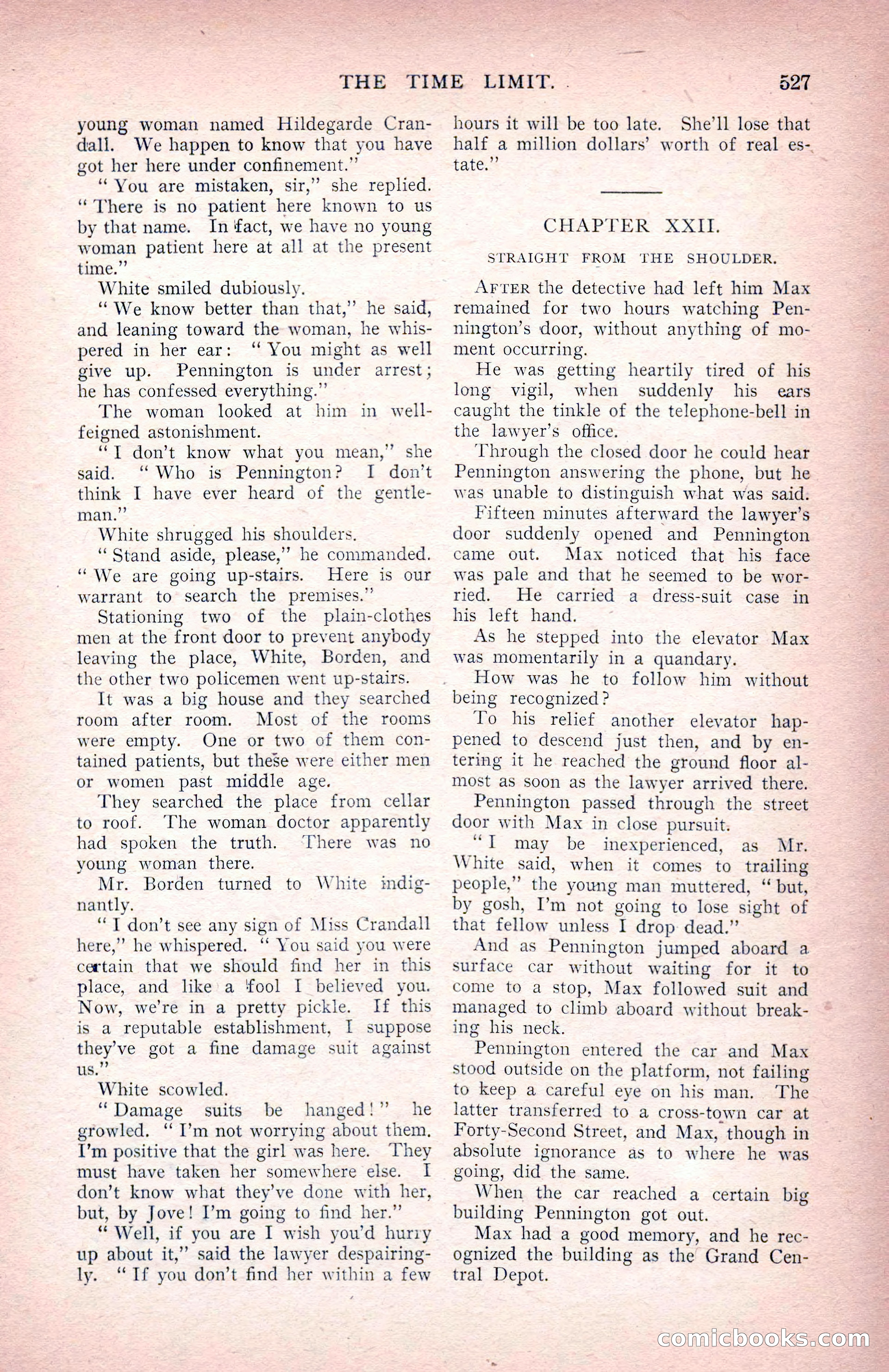 The Argosy for June 1908 — page 153 of 236