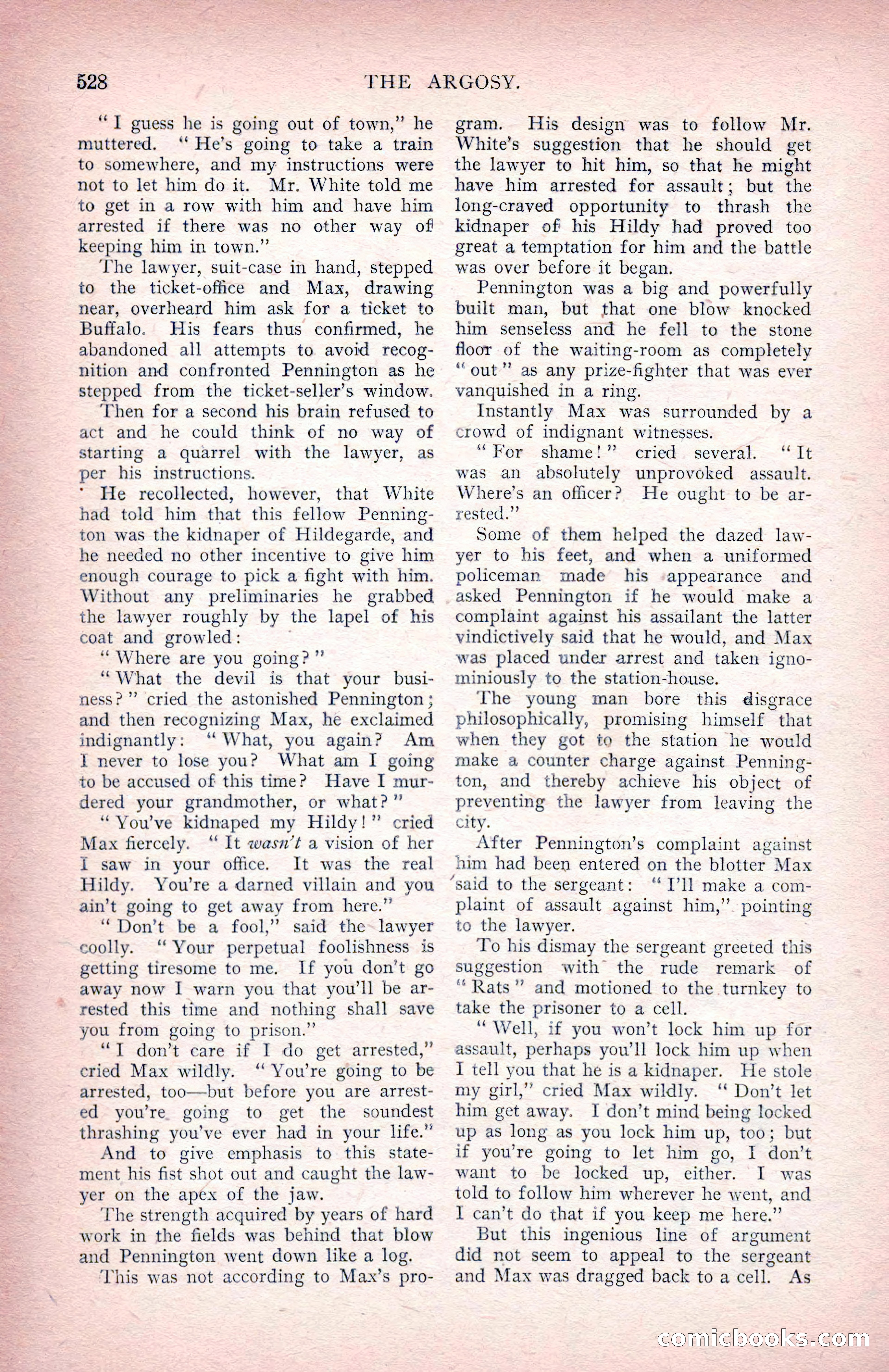 The Argosy for June 1908 — page 154 of 236