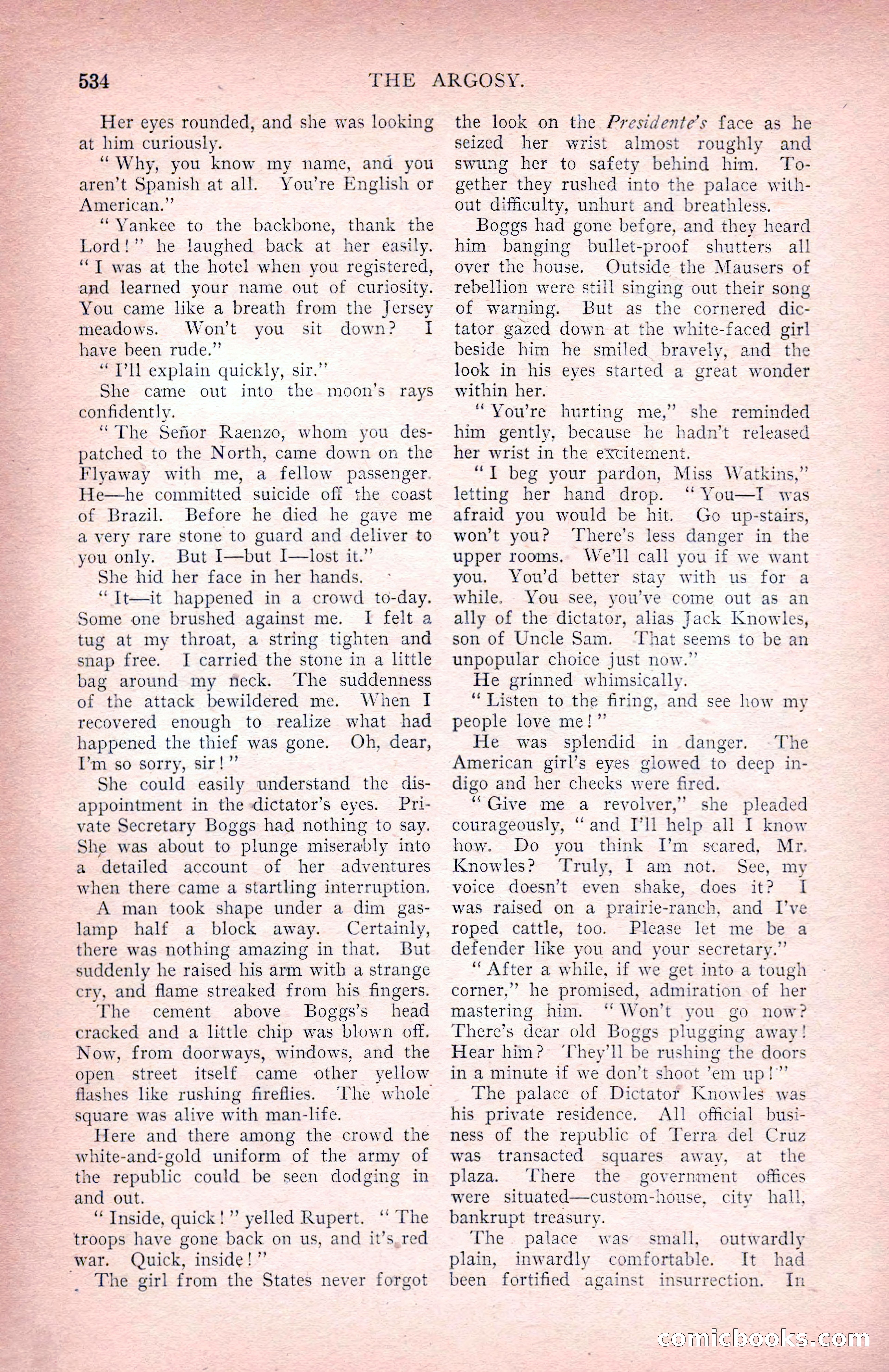 The Argosy for June 1908 — page 160 of 236