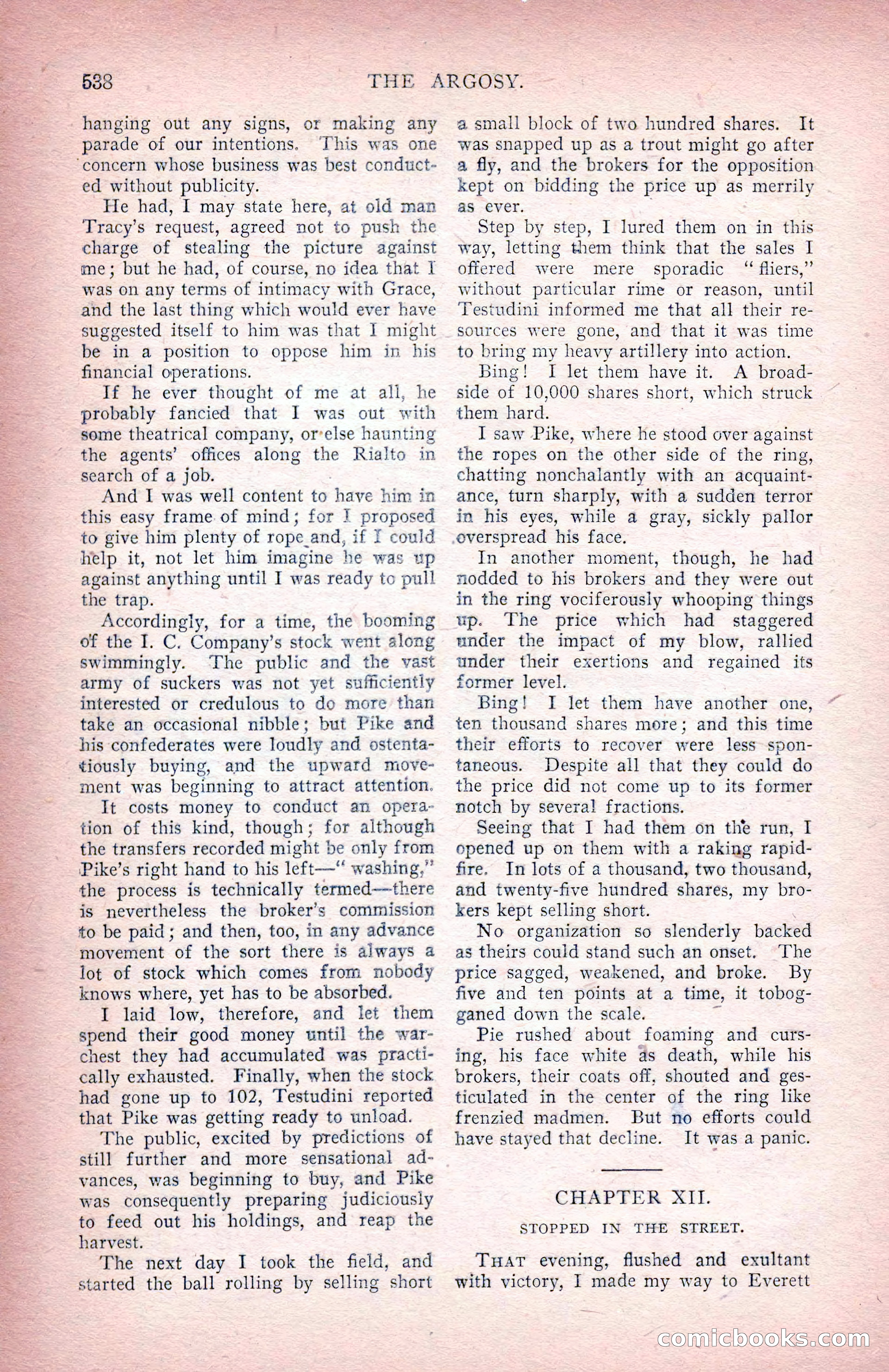 The Argosy for June 1908 — page 164 of 236