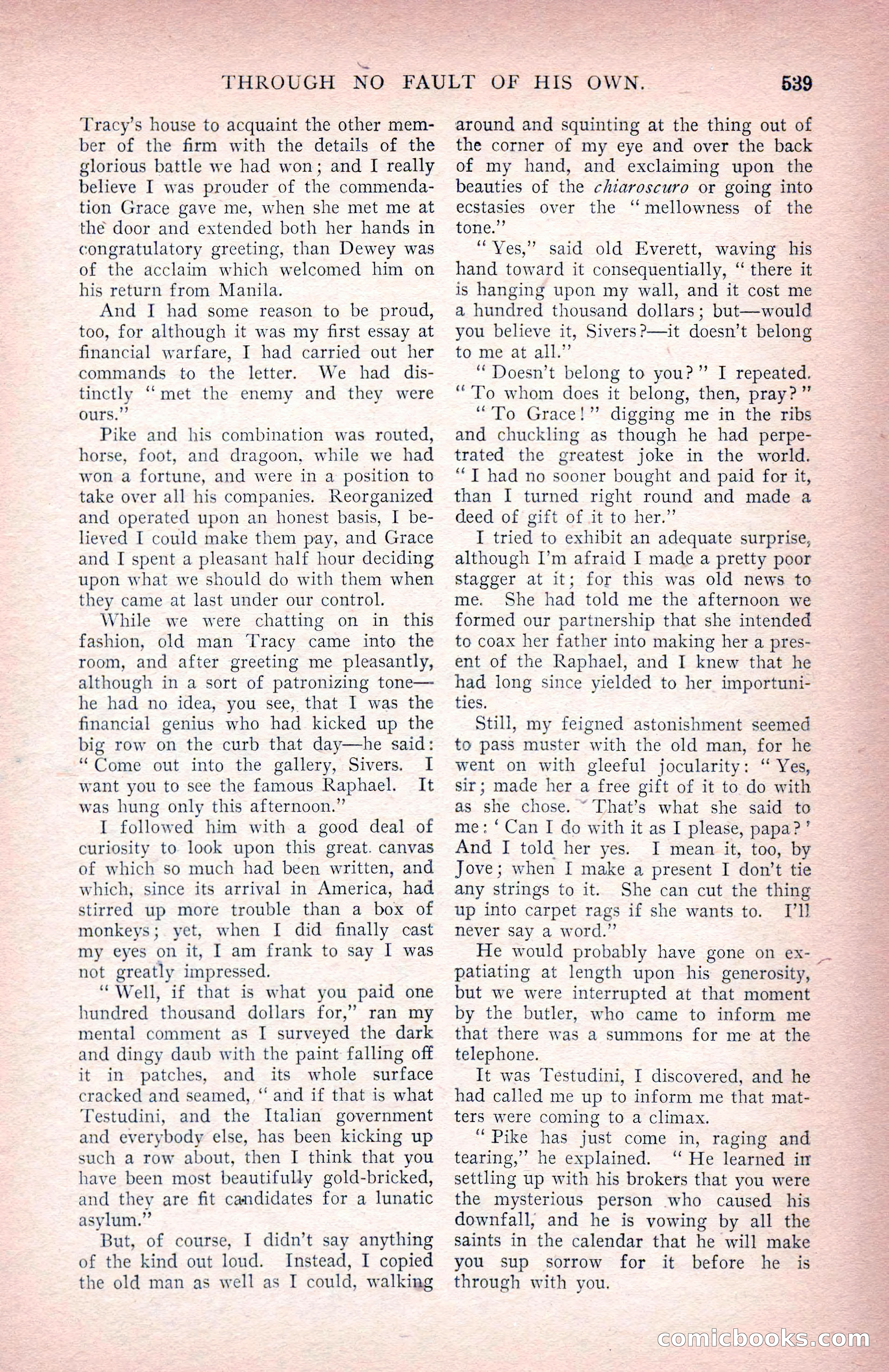 The Argosy for June 1908 — page 165 of 236