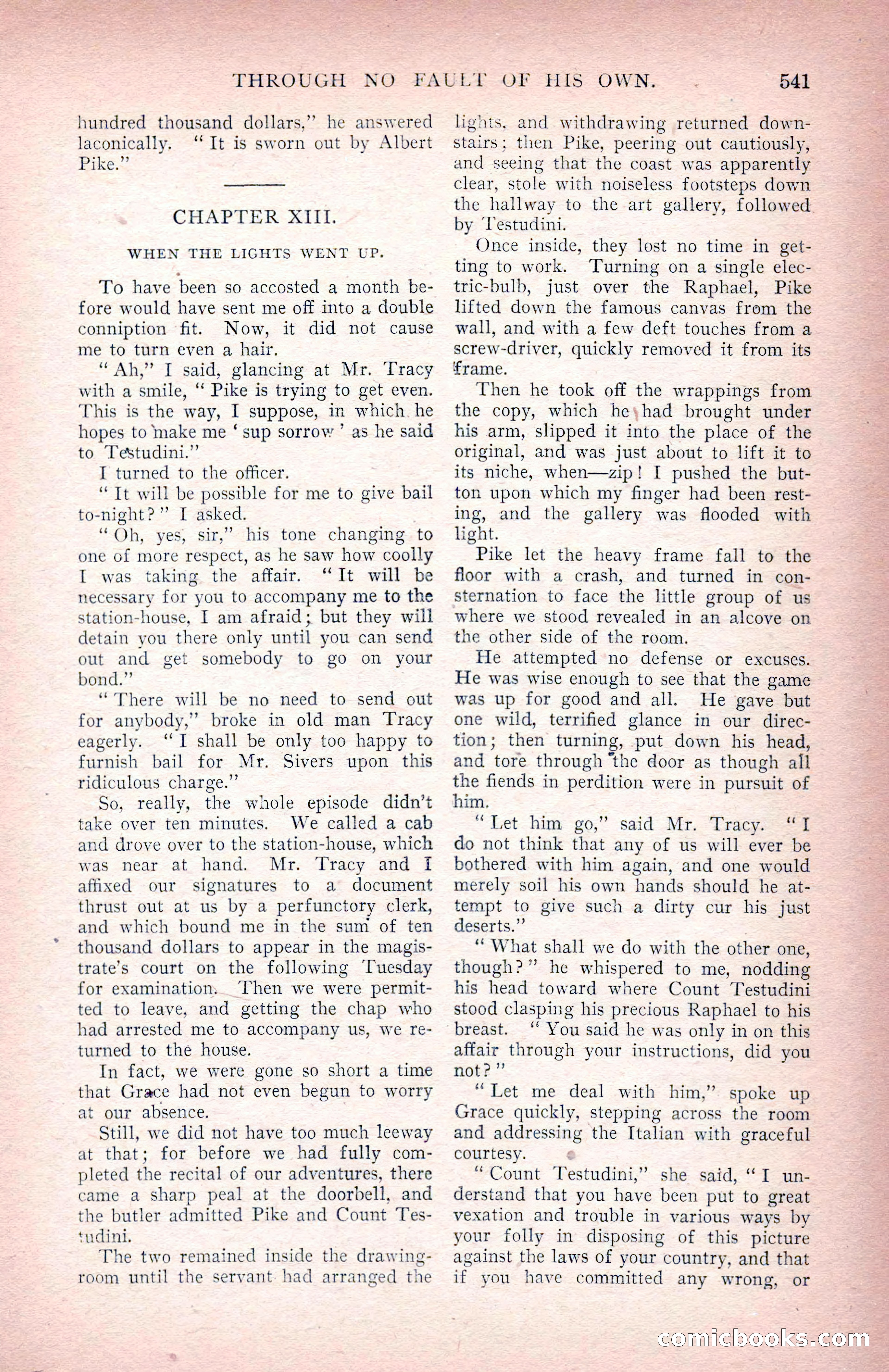 The Argosy for June 1908 — page 167 of 236