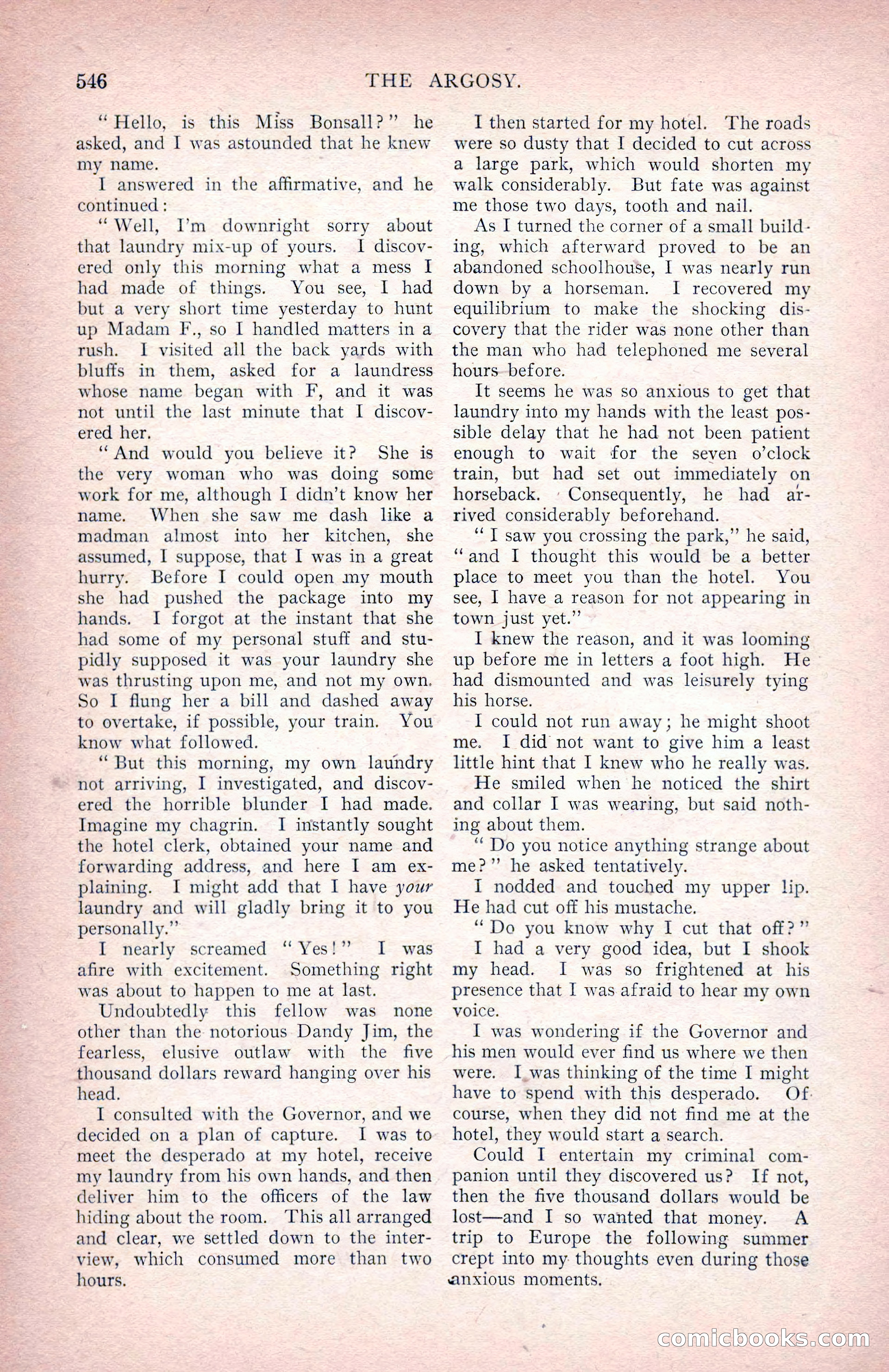 The Argosy for June 1908 — page 172 of 236